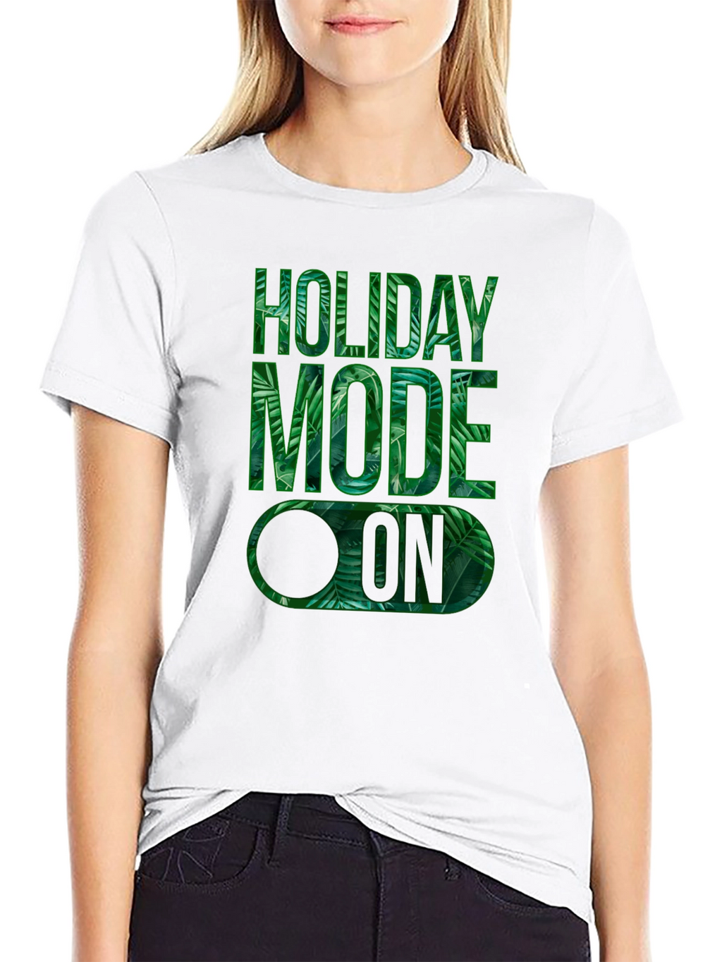 Holiday Mode On Graphic T-Shirt