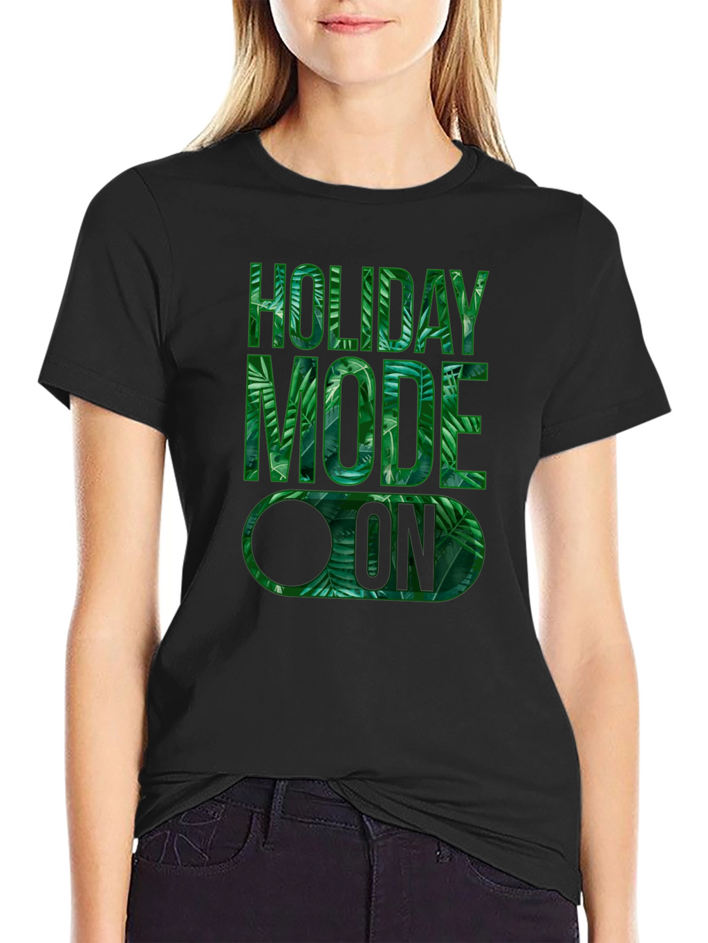 Holiday Mode On Graphic T-Shirt