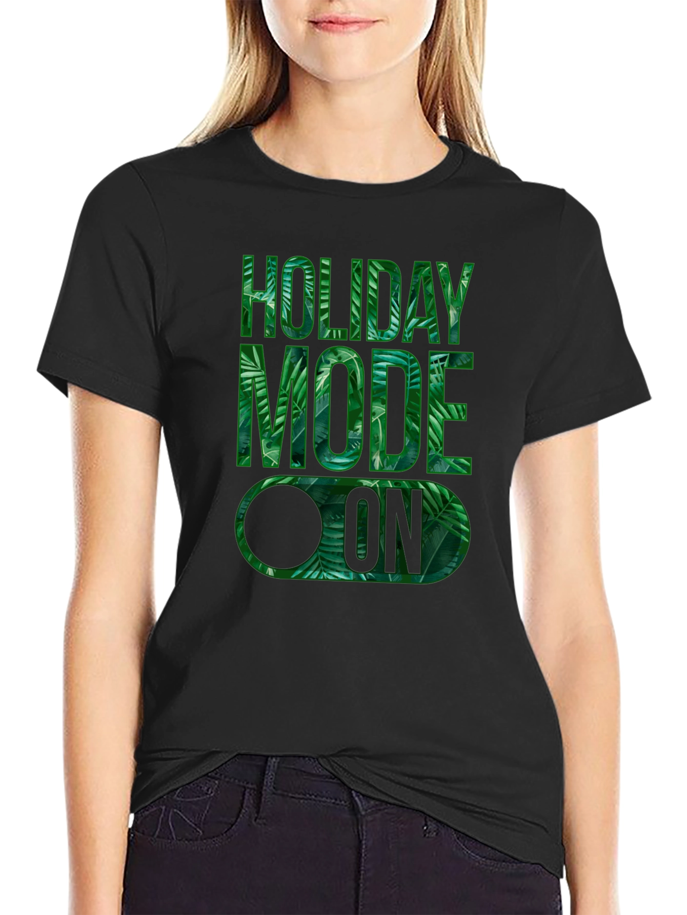 Holiday Mode On Graphic T-Shirt