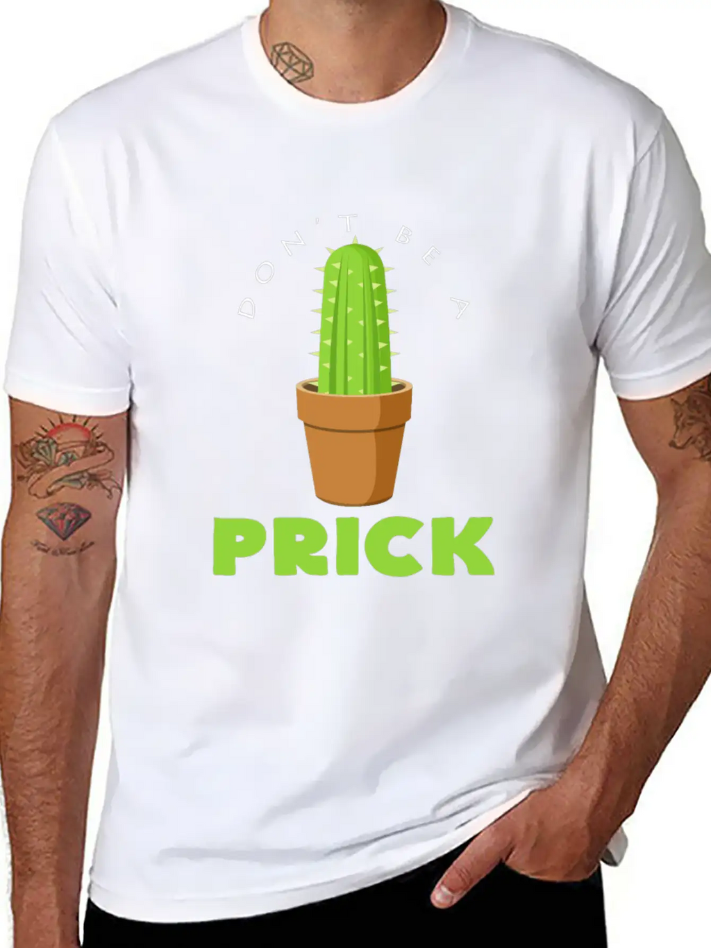 Cactus Breathable Soft Cotton T-Shirt – Timeless Casual Look