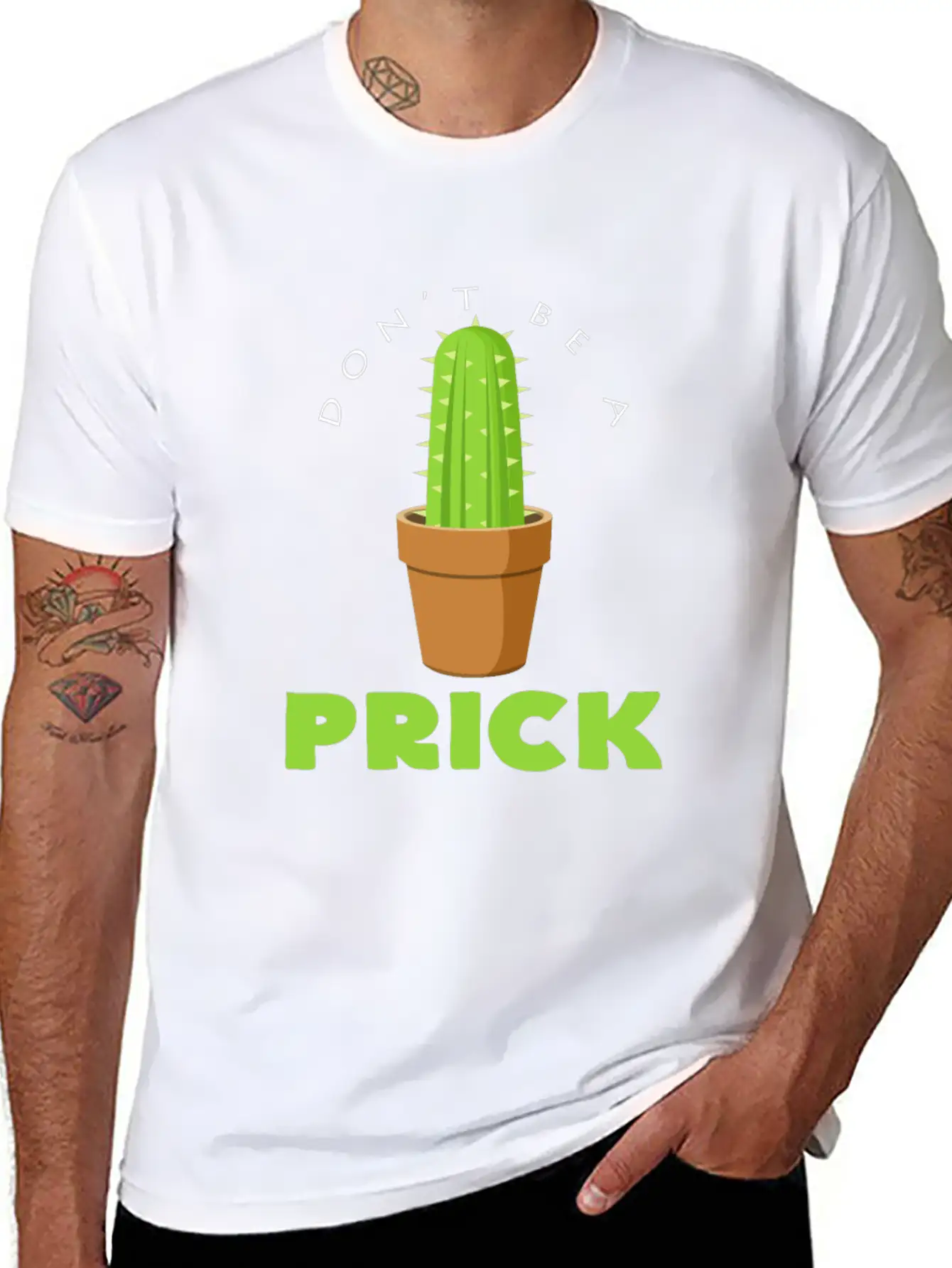 Cactus Breathable Soft Cotton T-Shirt – Timeless Casual Look