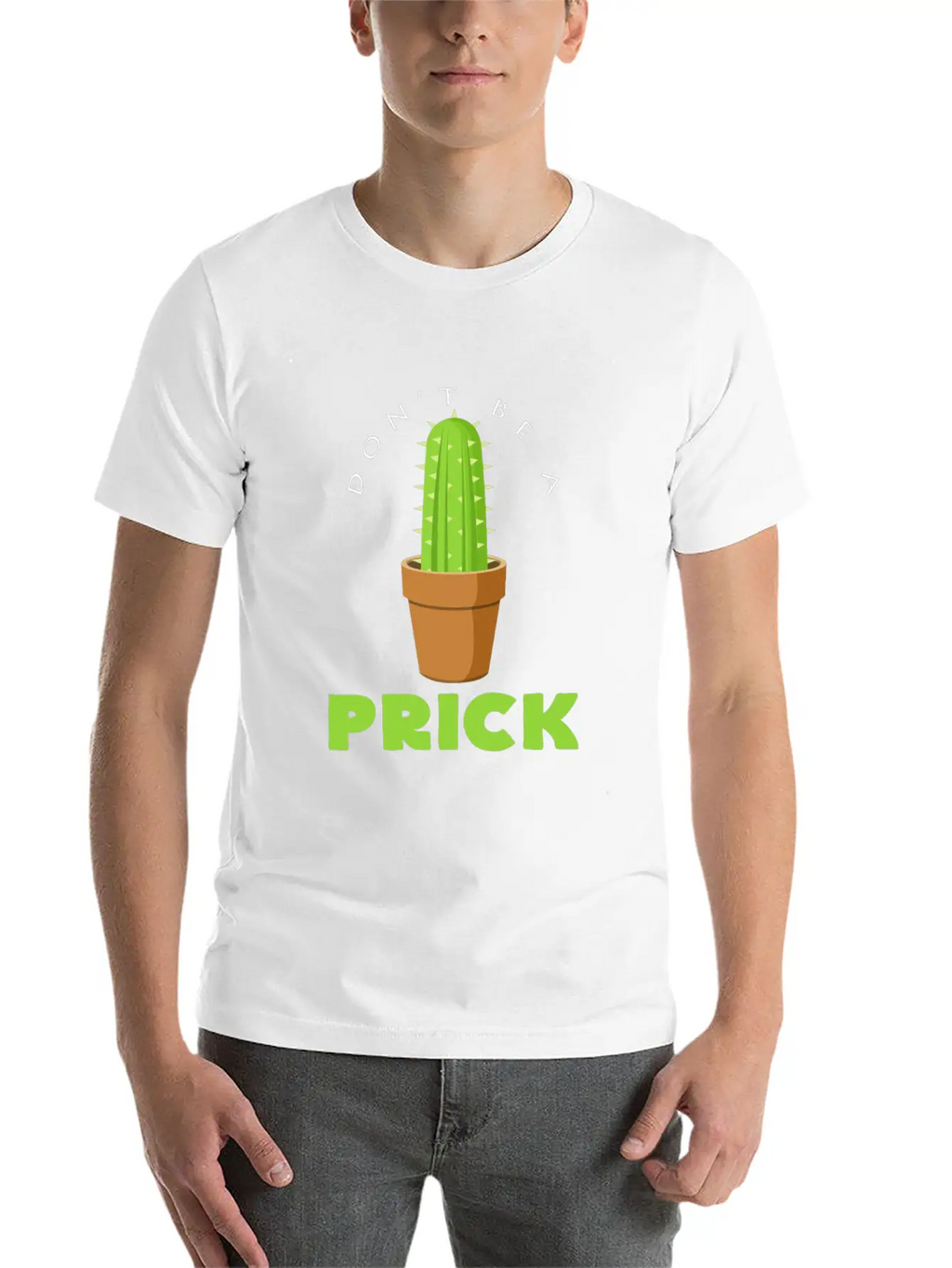 Cactus Breathable Soft Cotton T-Shirt – Timeless Casual Look
