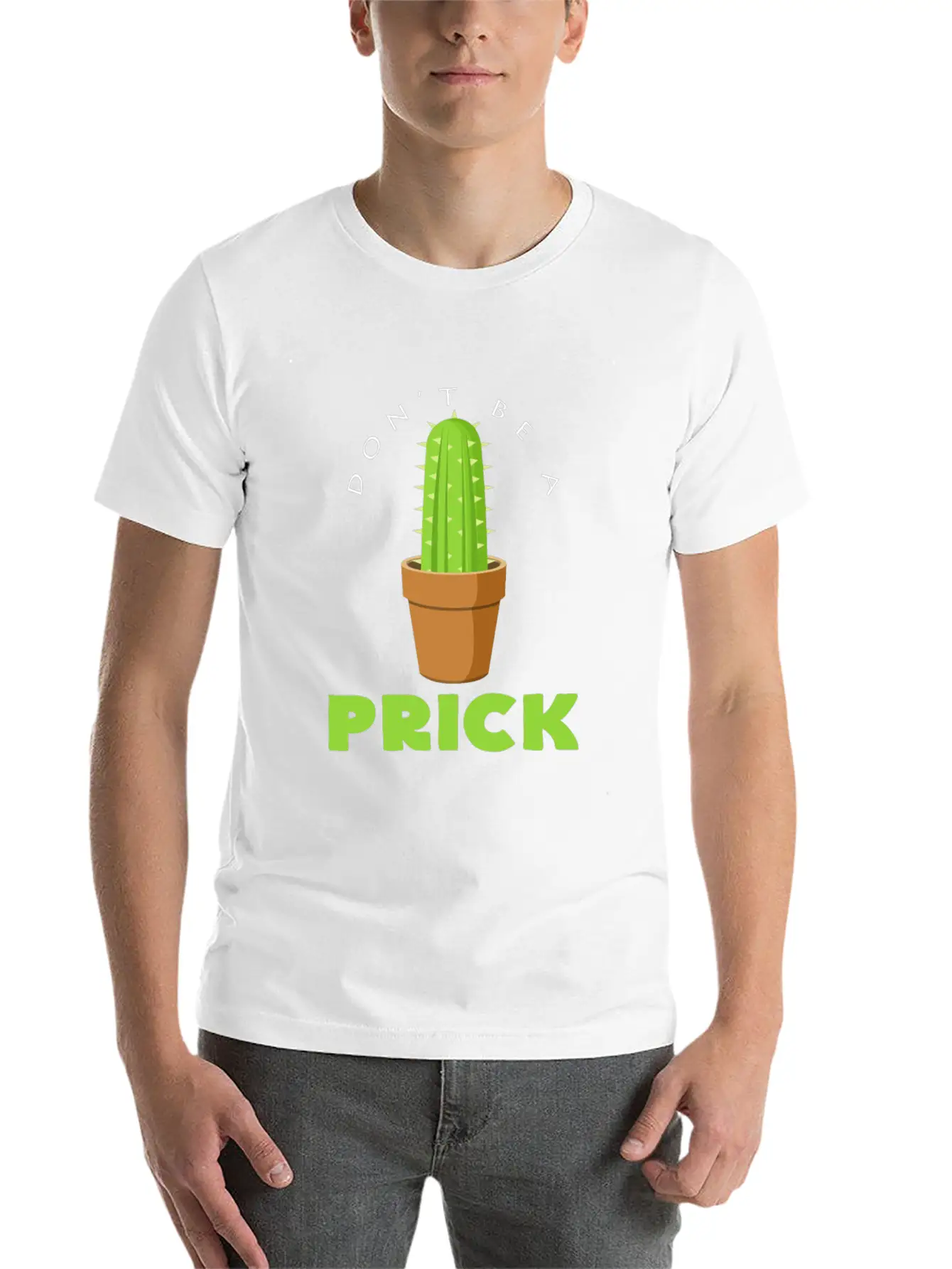 Cactus Breathable Soft Cotton T-Shirt – Timeless Casual Look