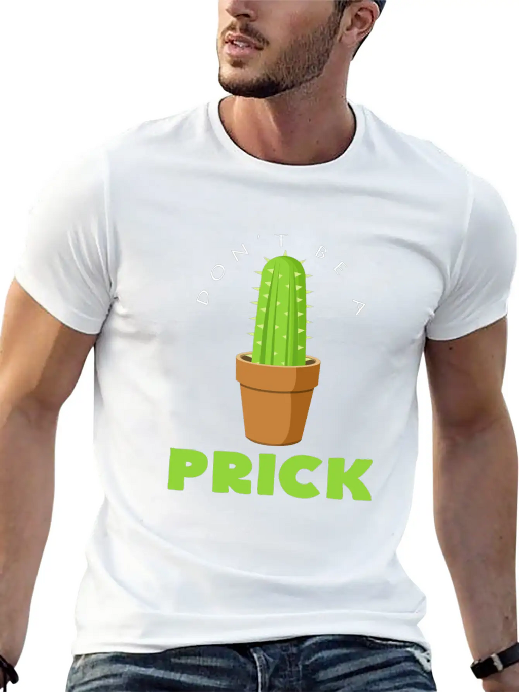 Cactus Breathable Soft Cotton T-Shirt – Timeless Casual Look