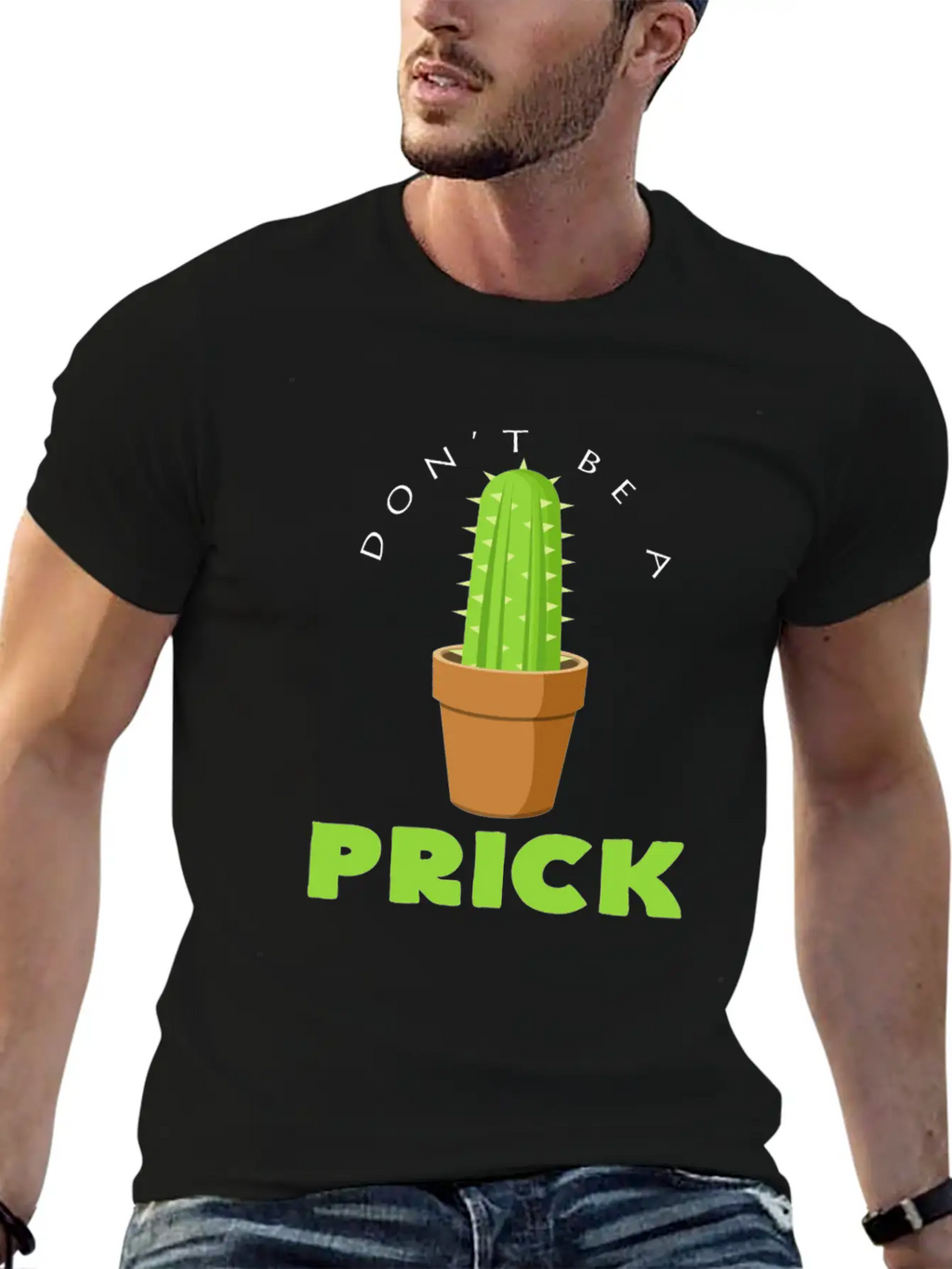 Cactus Breathable Soft Cotton T-Shirt – Timeless Casual Look