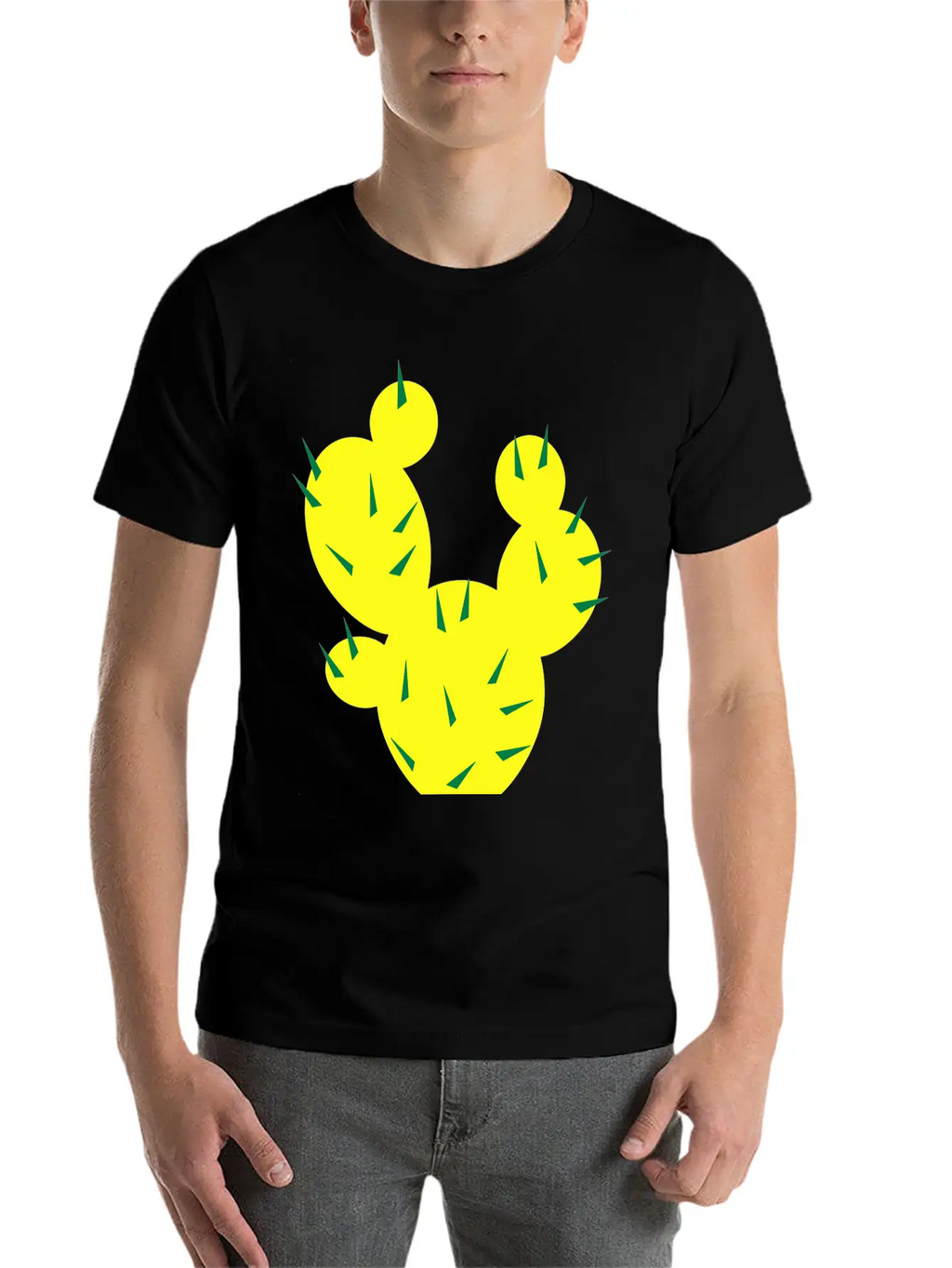 Cactus Casual Graphic T-Shirt – Simple And Comfortable Daily Wear