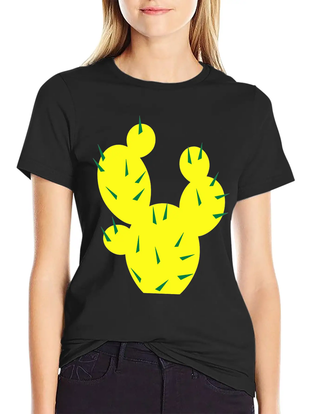 Cactus Casual Graphic T-Shirt – Simple And Comfortable Daily Wear