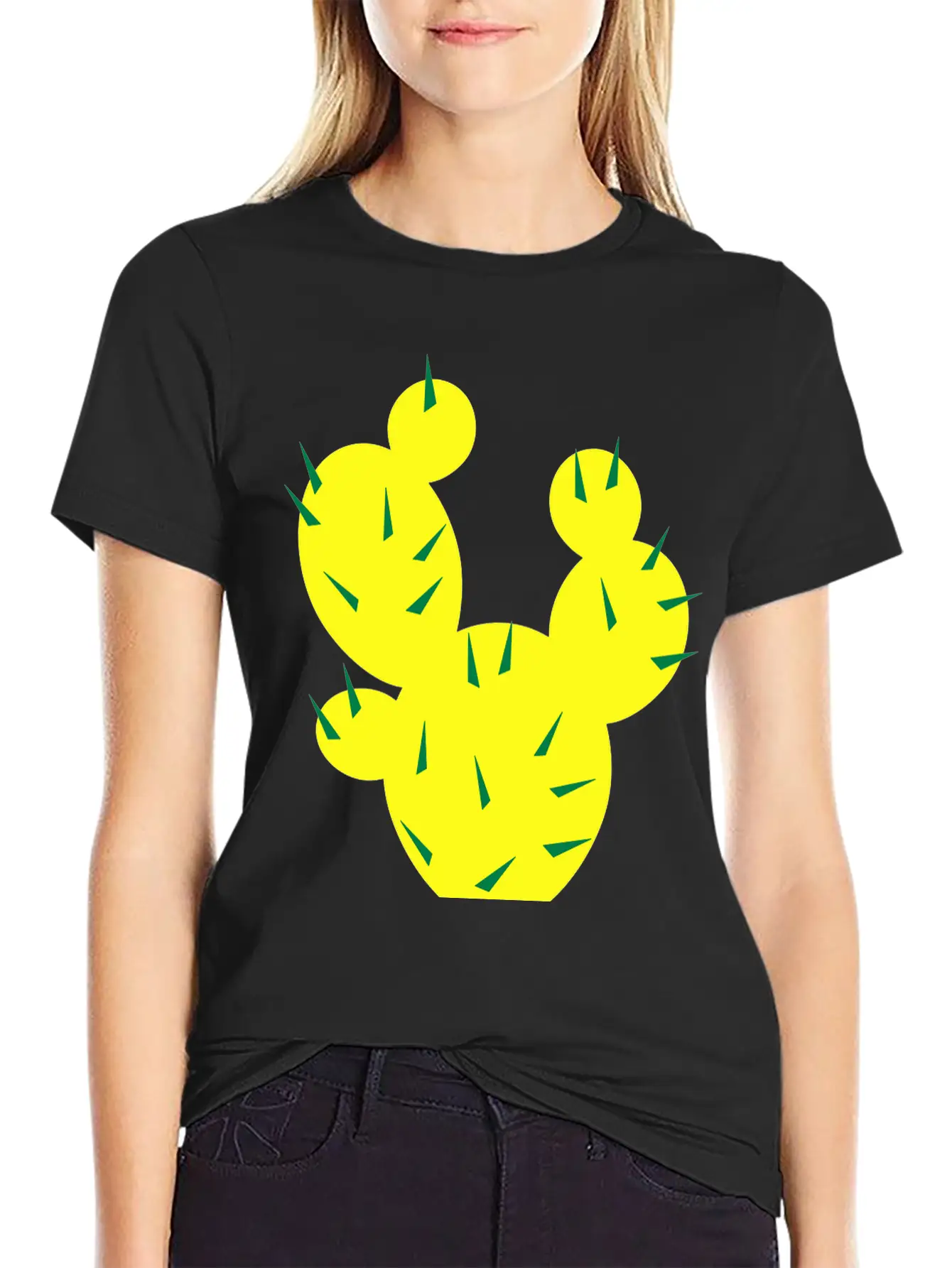 Cactus Casual Graphic T-Shirt – Simple And Comfortable Daily Wear