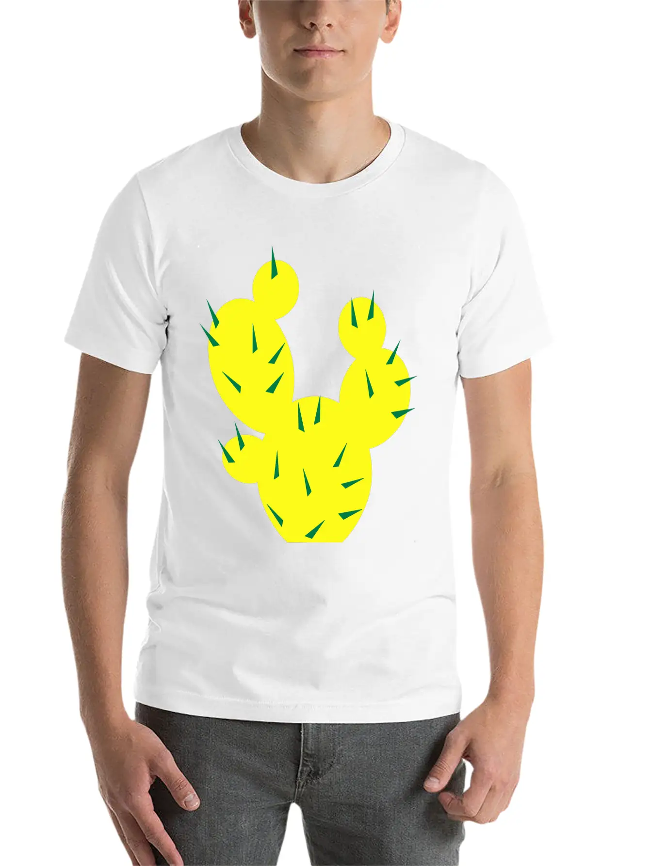 Cactus Casual Graphic T-Shirt – Simple And Comfortable Daily Wear