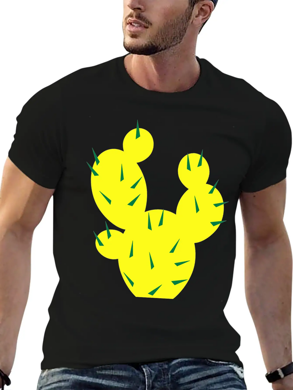 Cactus Casual Graphic T-Shirt – Simple And Comfortable Daily Wear