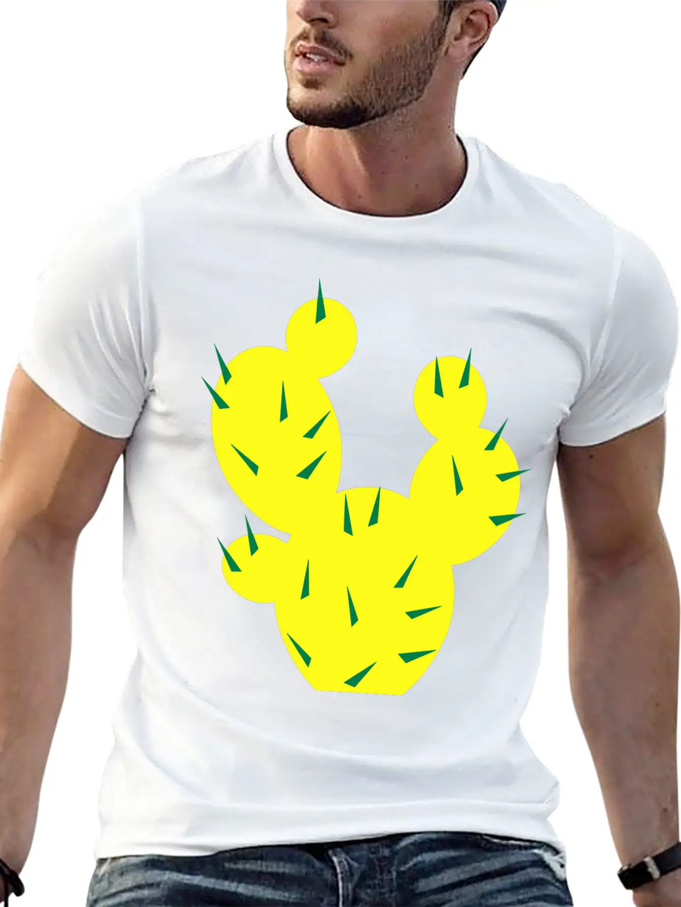 Cactus Casual Graphic T-Shirt – Simple And Comfortable Daily Wear