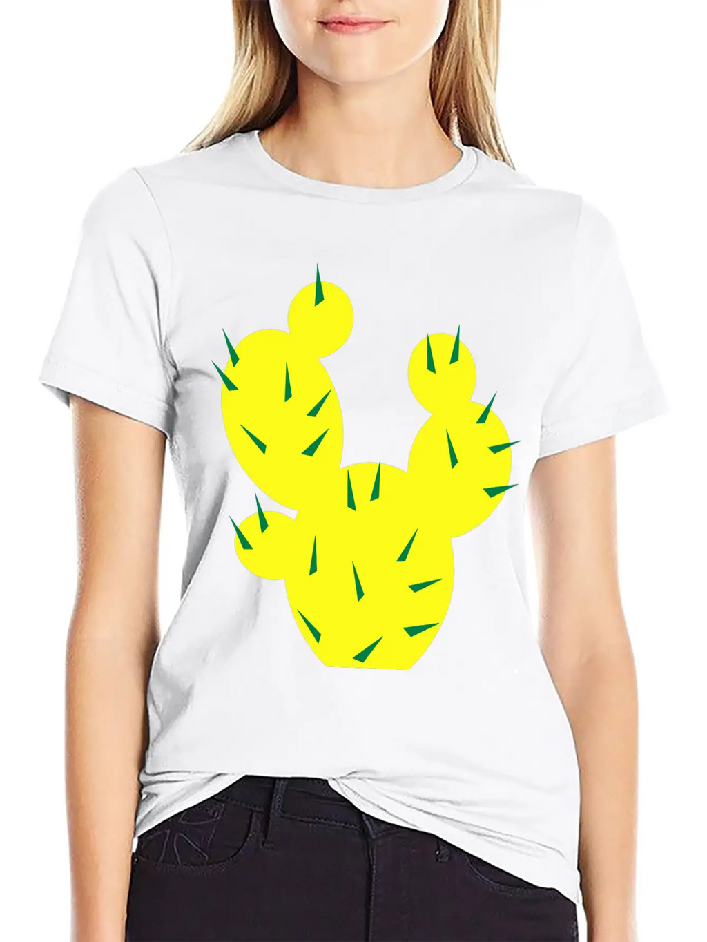 Cactus Casual Graphic T-Shirt – Simple And Comfortable Daily Wear