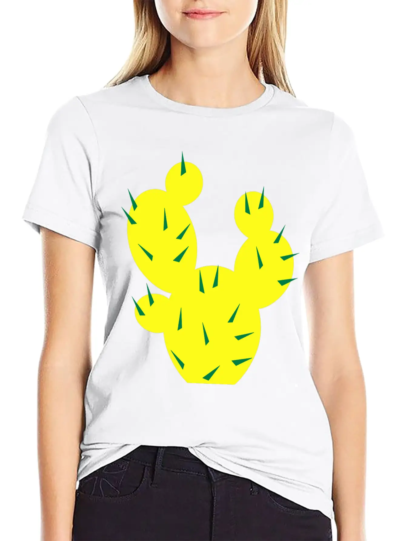 Cactus Casual Graphic T-Shirt – Simple And Comfortable Daily Wear