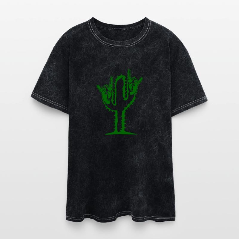 Cactus Plant Heavy Metal Hard Rock Hand Gesture