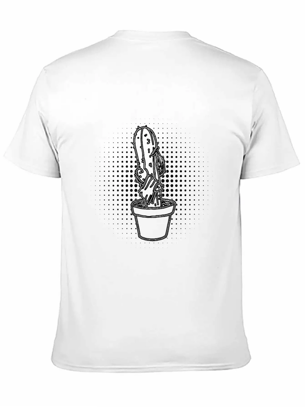 Cactus Shave Unisex Casual T-Shirt – Clean Design For Daily Comfort