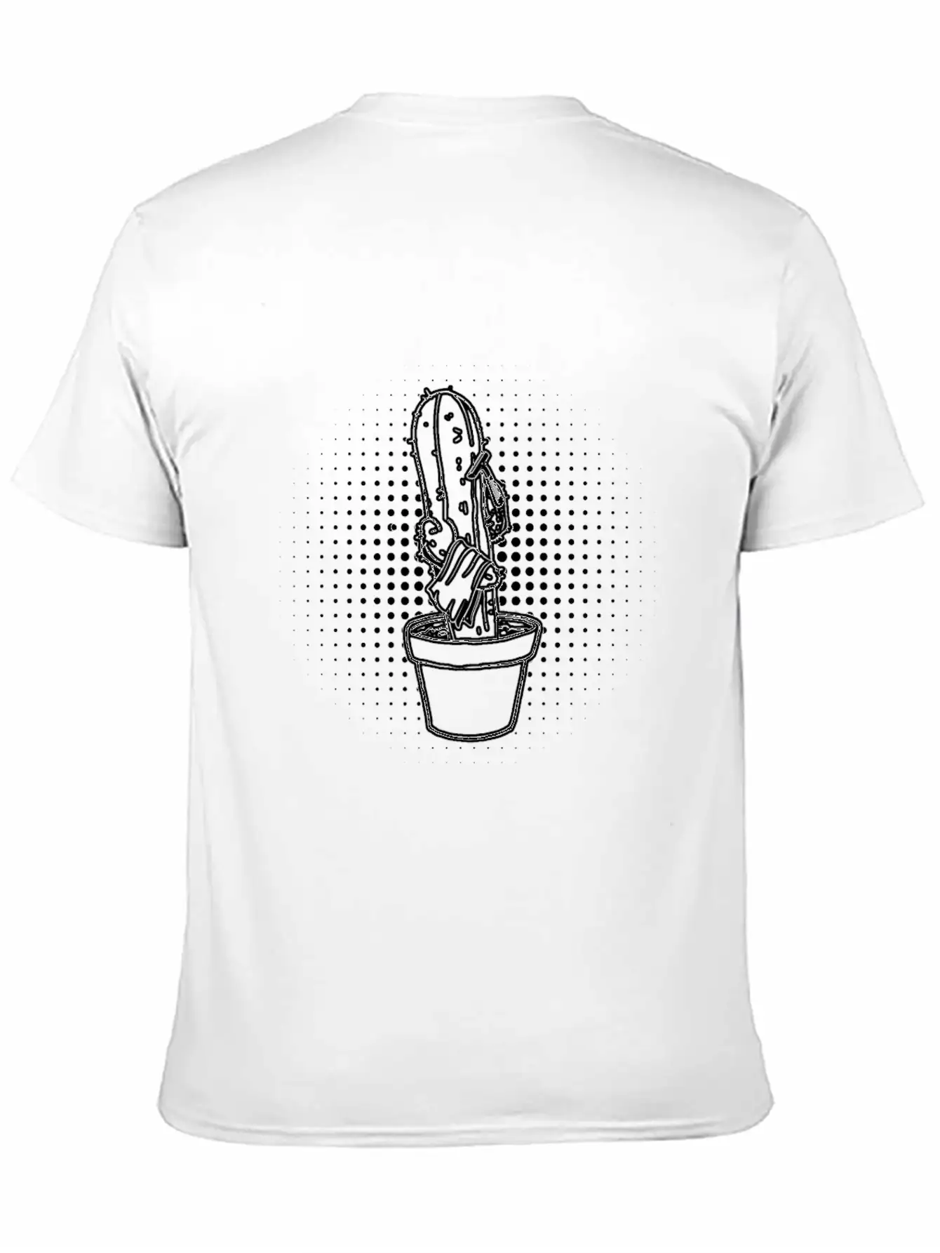 Cactus Shave Unisex Casual T-Shirt – Clean Design For Daily Comfort