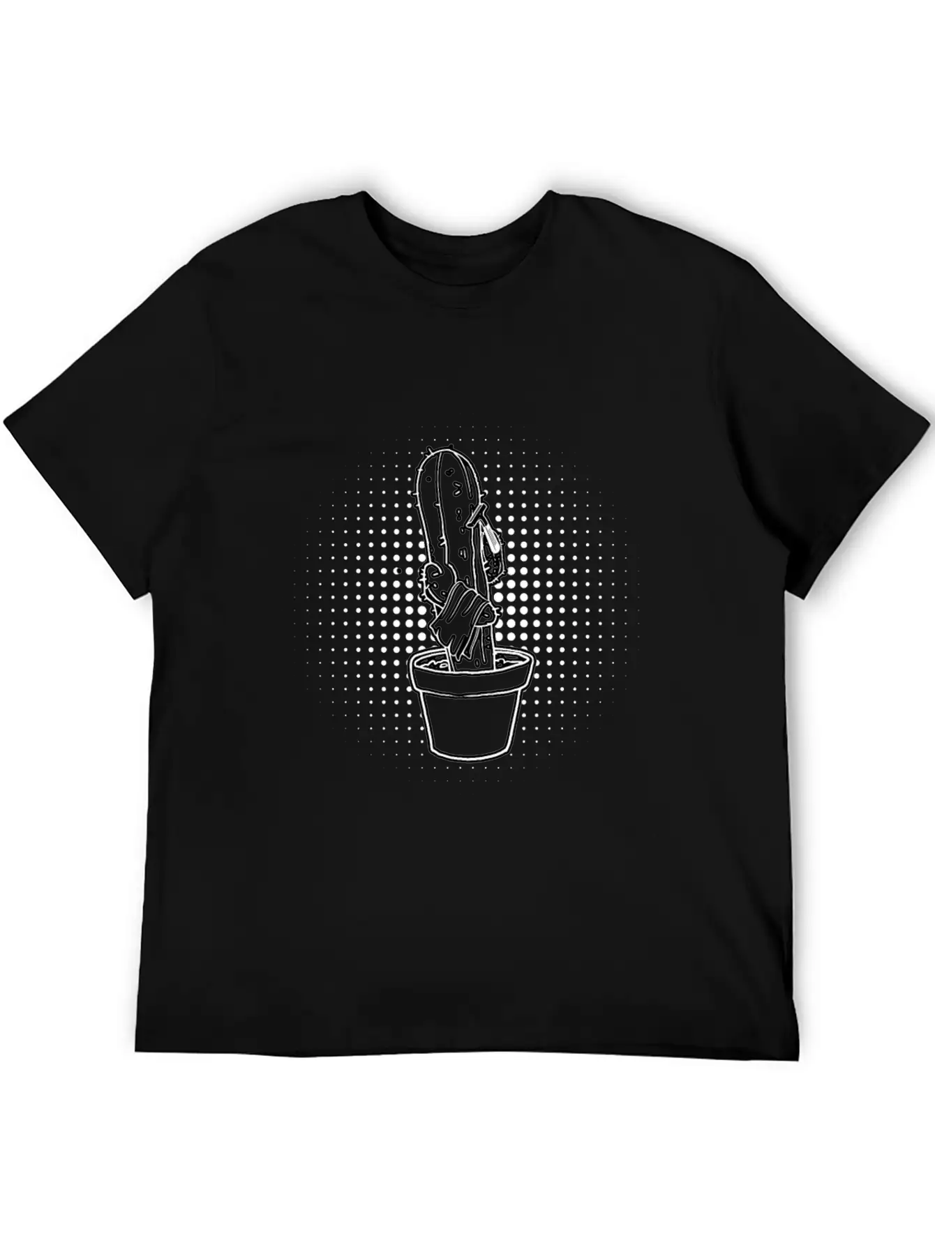 Cactus Shave Unisex Casual T-Shirt – Clean Design For Daily Comfort