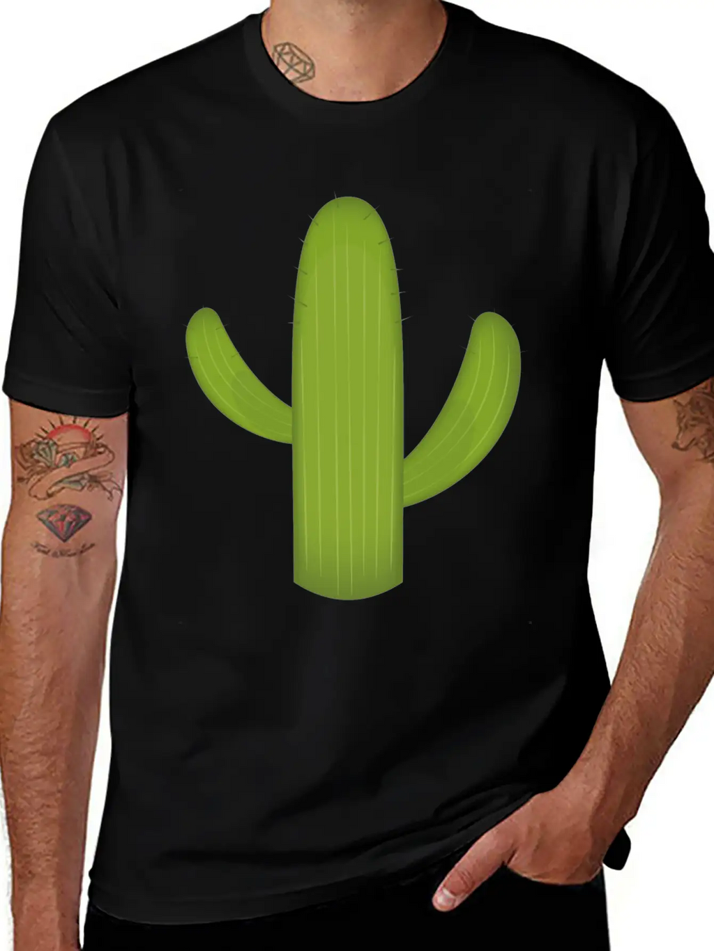Cactus Stylish Everyday T-Shirt – Unisex Basic Cotton Tee