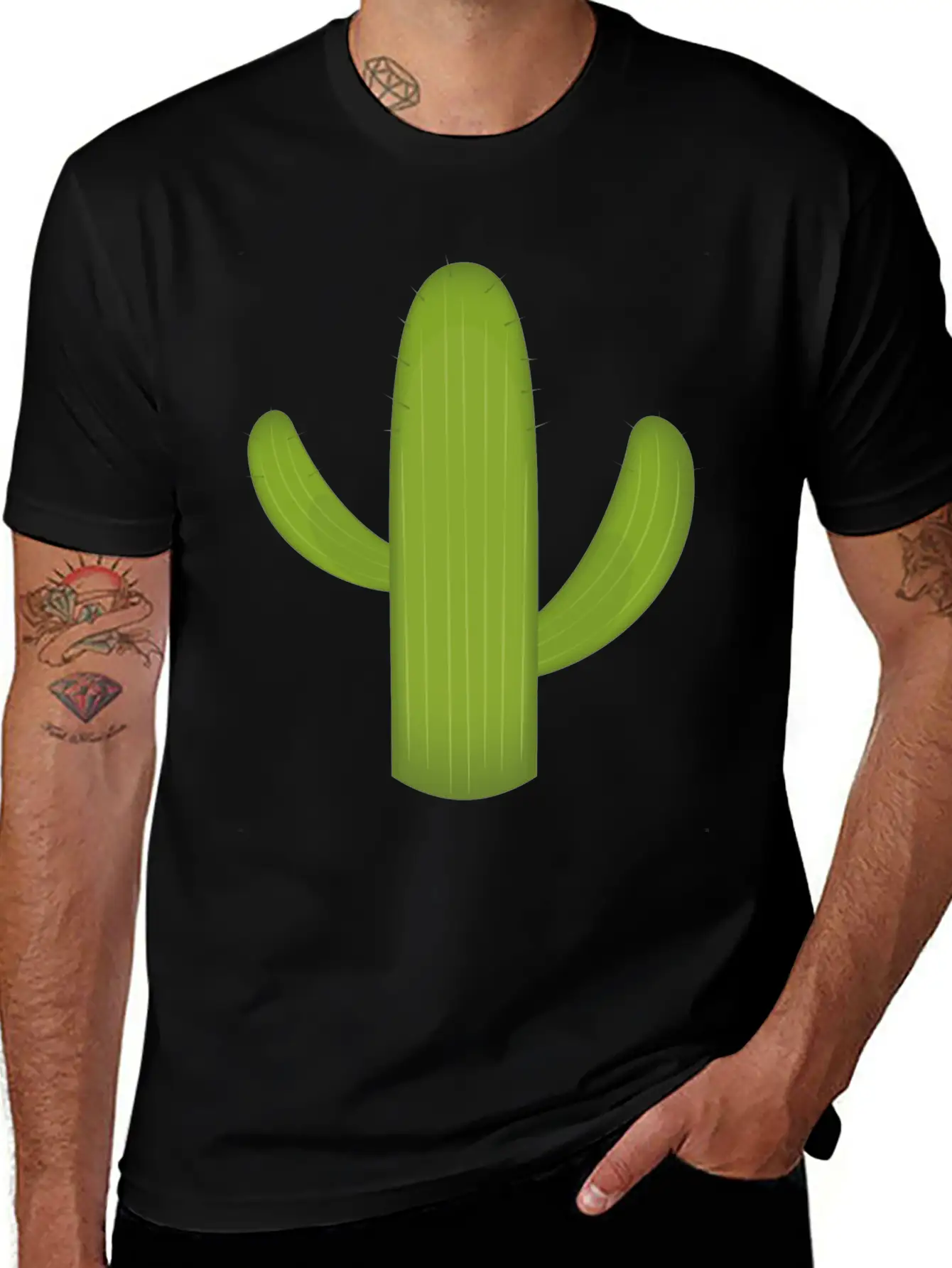 Cactus Stylish Everyday T-Shirt – Unisex Basic Cotton Tee