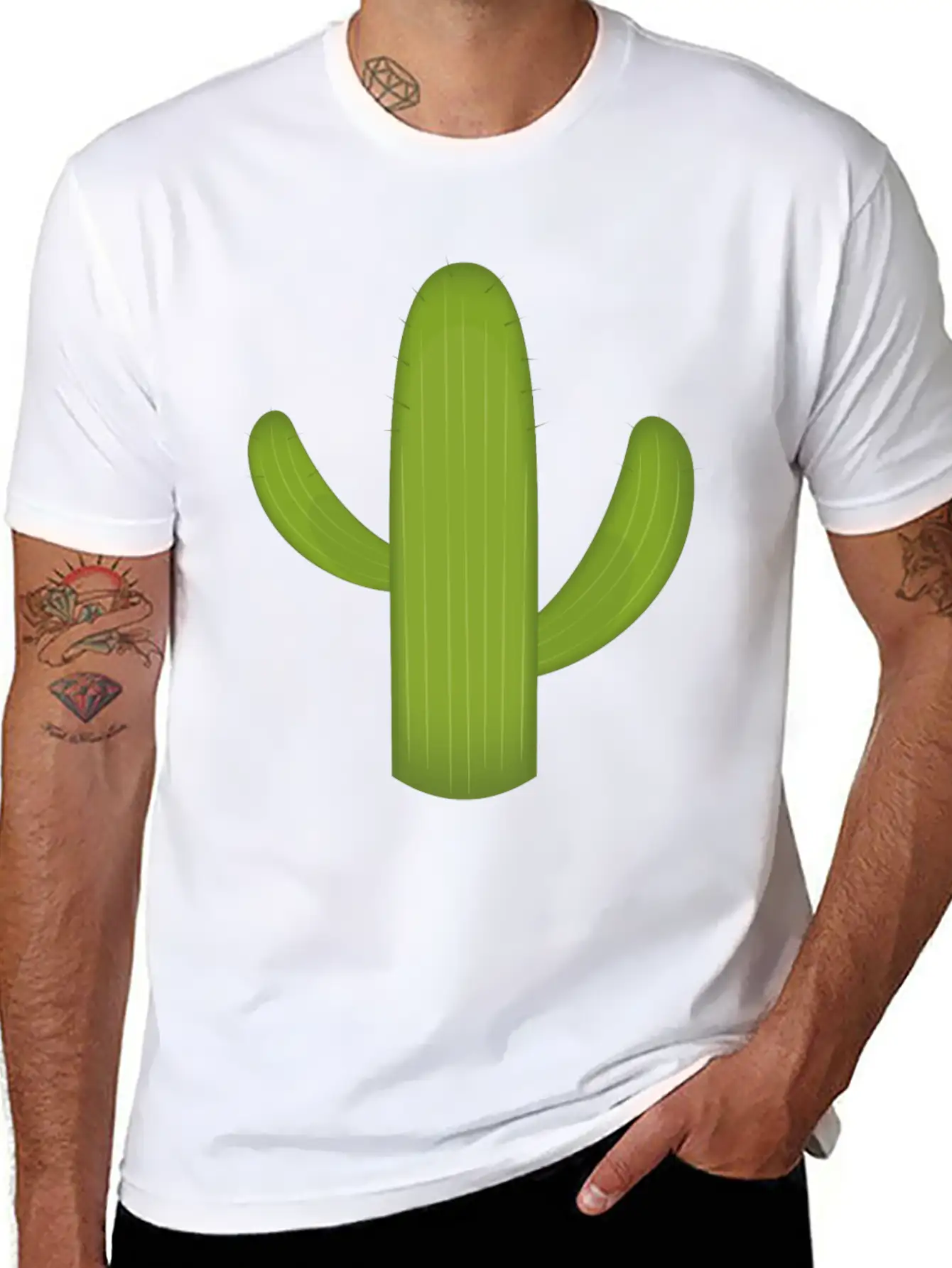 Cactus Stylish Everyday T-Shirt – Unisex Basic Cotton Tee