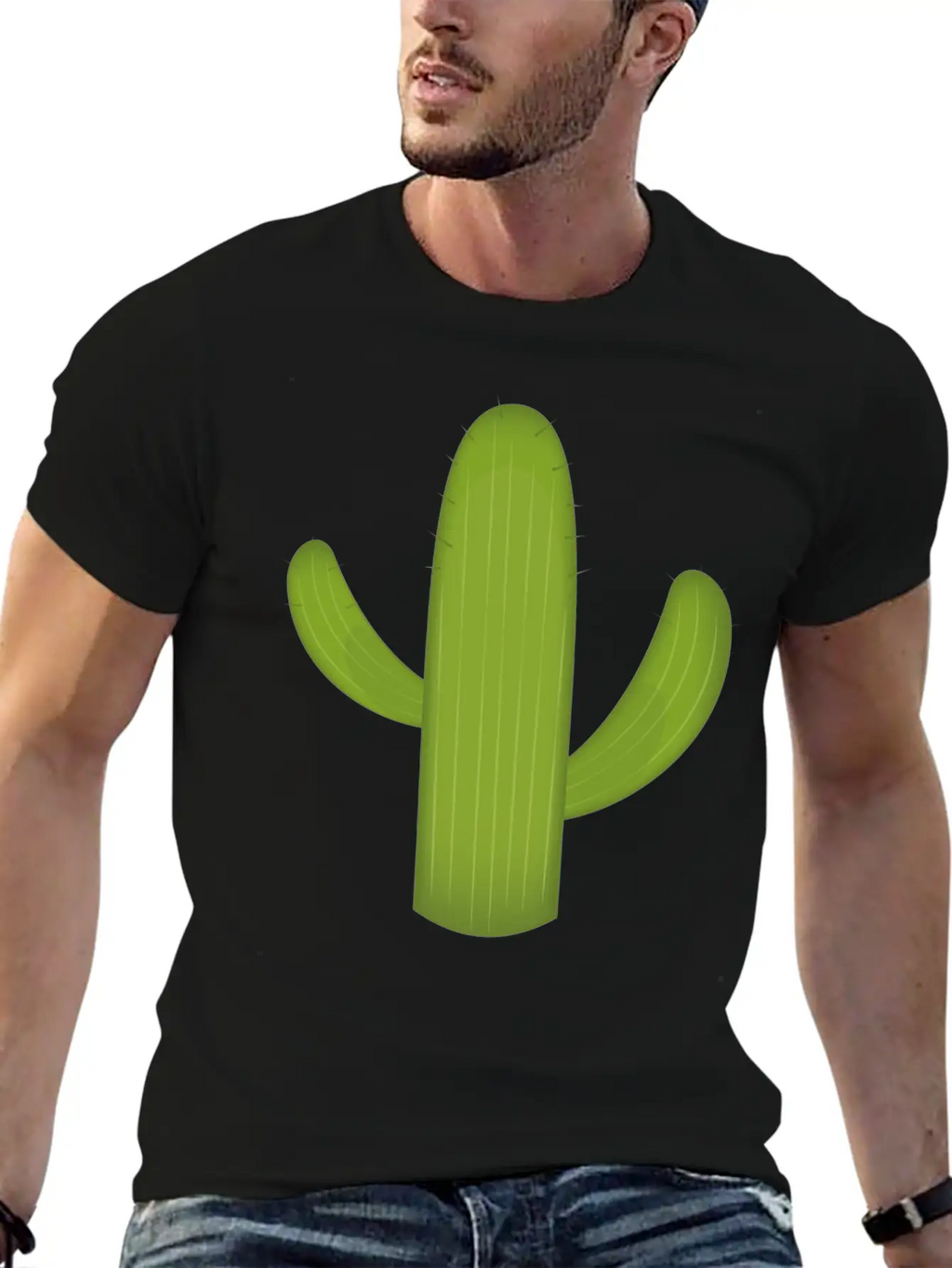 Cactus Stylish Everyday T-Shirt – Unisex Basic Cotton Tee