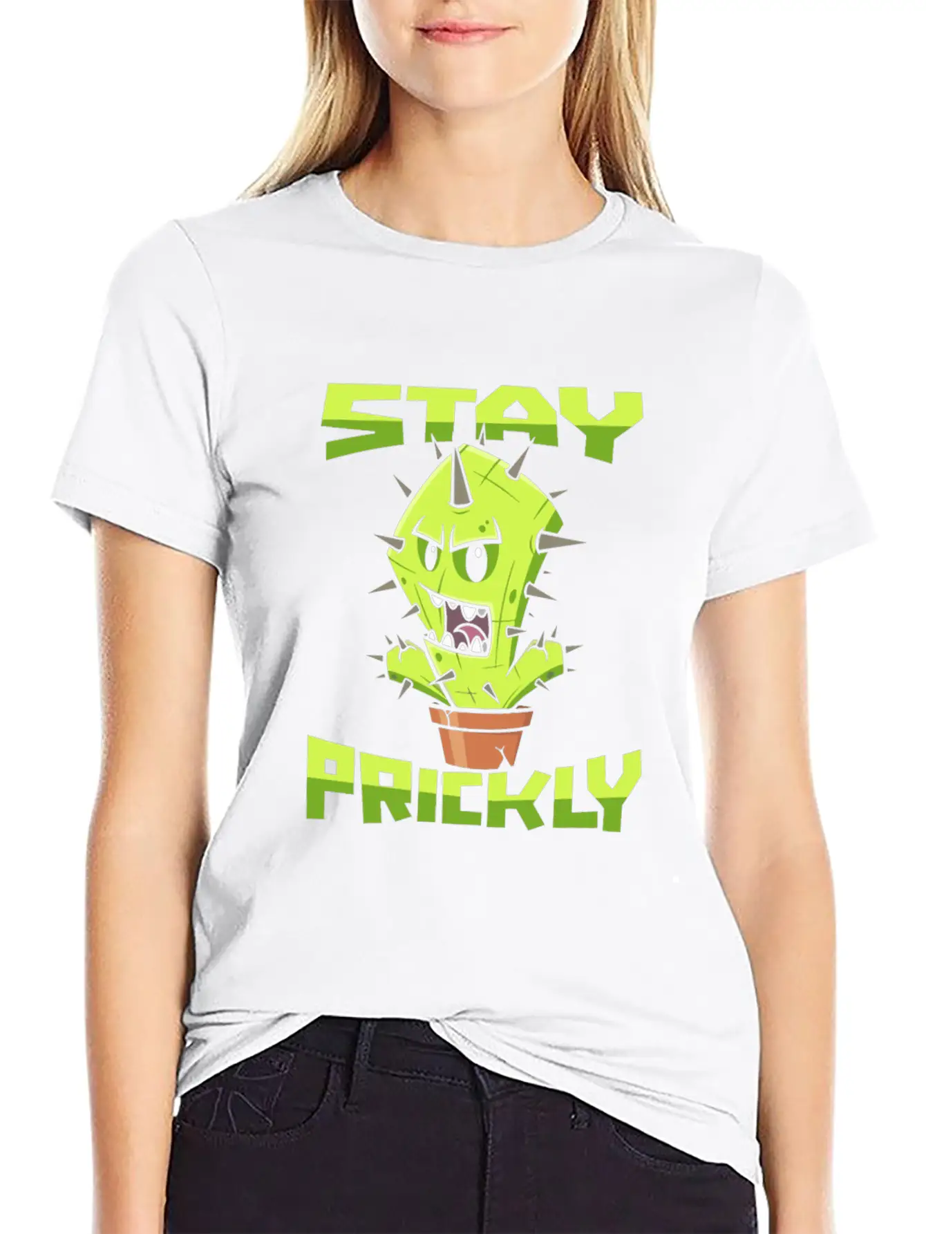 Cactus Succulant Plants Garden Gardening Unisex Short Sleeve Soft Cotton T-Shirt – Casual Everyday Wear