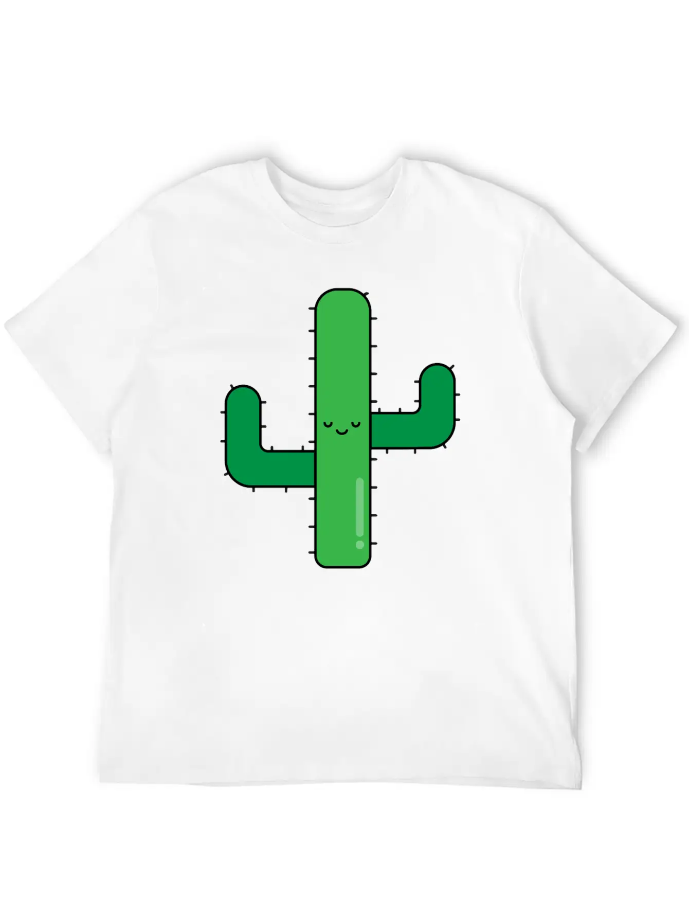 Cactus Unisex Short Sleeve Soft Cotton T-Shirt – Casual Everyday Wear