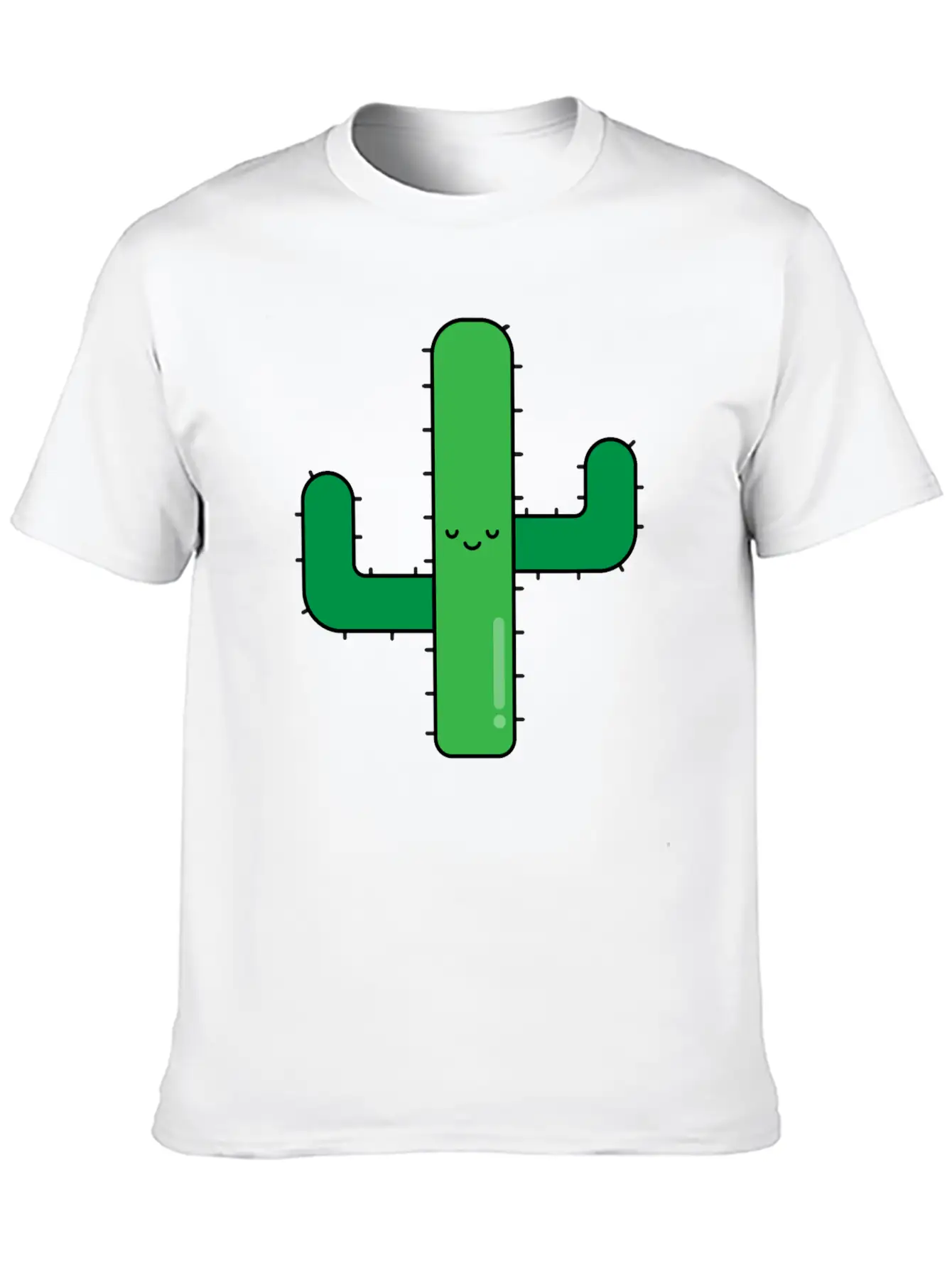 Cactus Unisex Short Sleeve Soft Cotton T-Shirt – Casual Everyday Wear