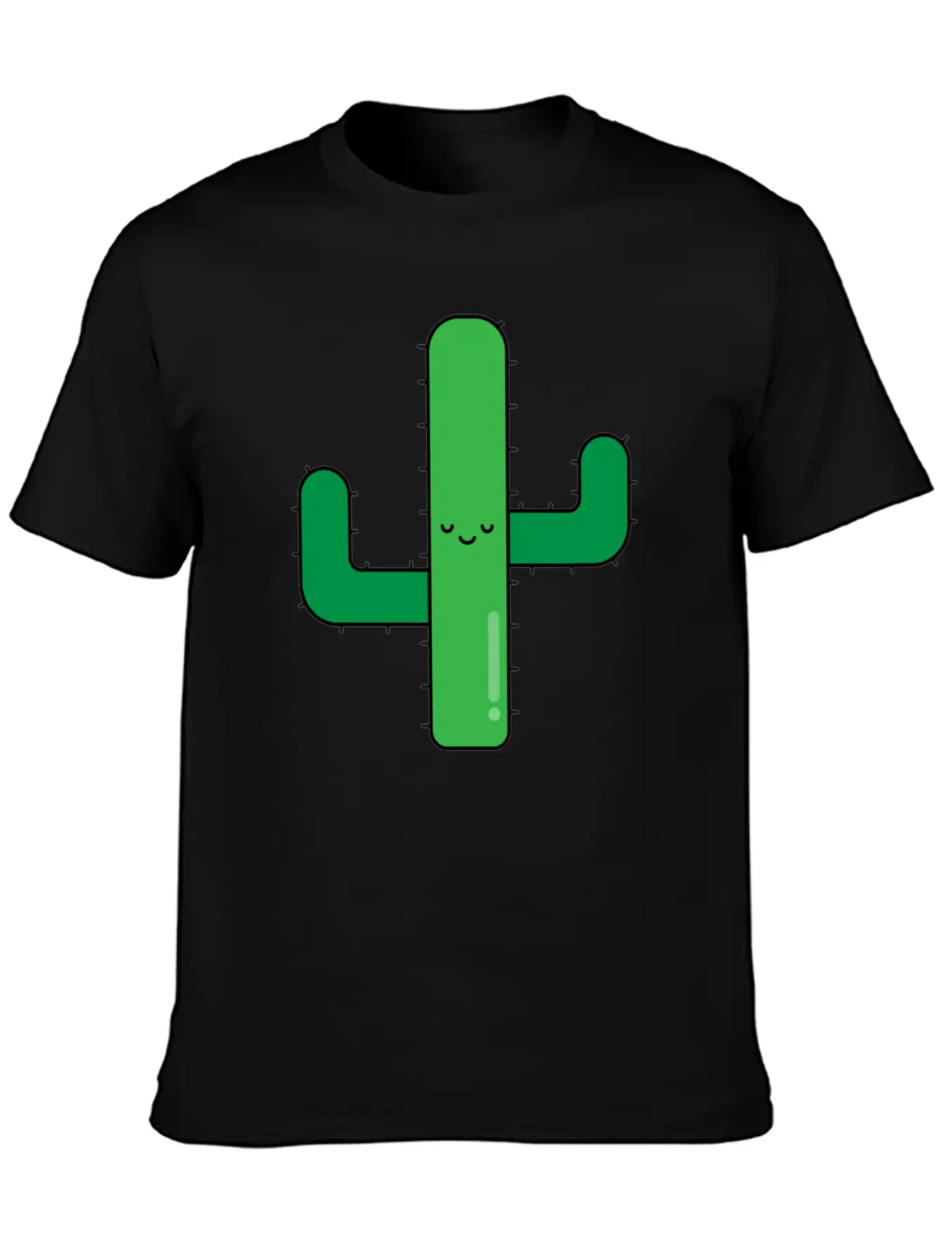 Cactus Unisex Short Sleeve Soft Cotton T-Shirt – Casual Everyday Wear