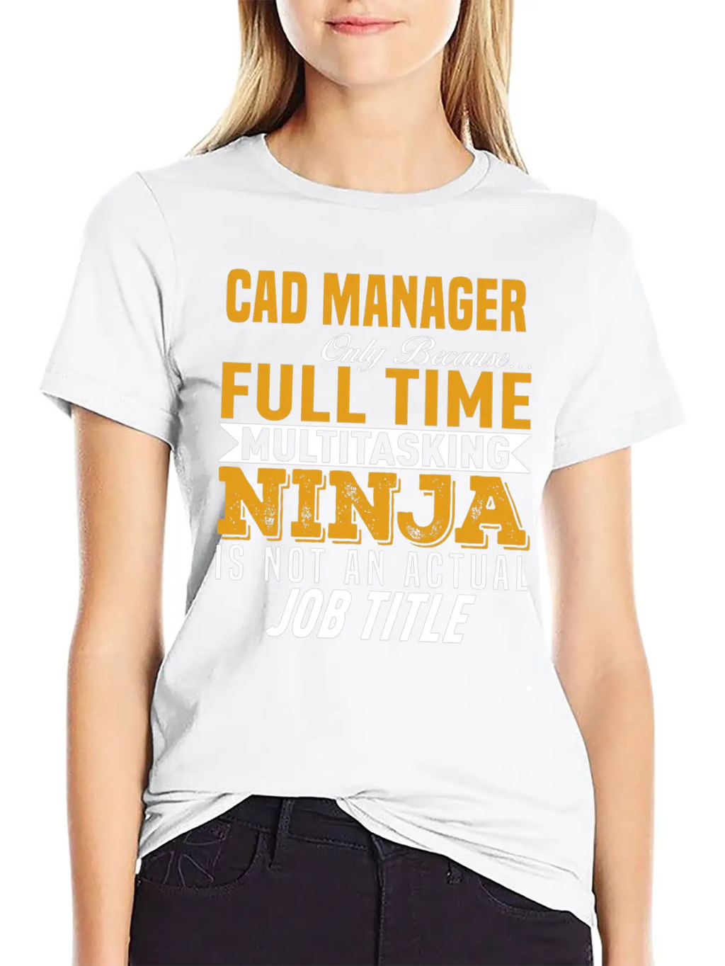 CAD Manager Stylish Everyday T-Shirt – Unisex Basic Cotton Tee