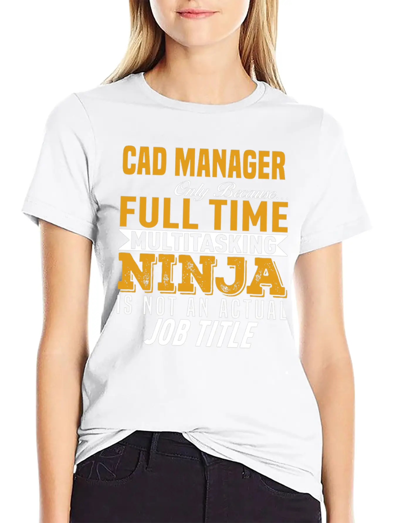CAD Manager Stylish Everyday T-Shirt – Unisex Basic Cotton Tee