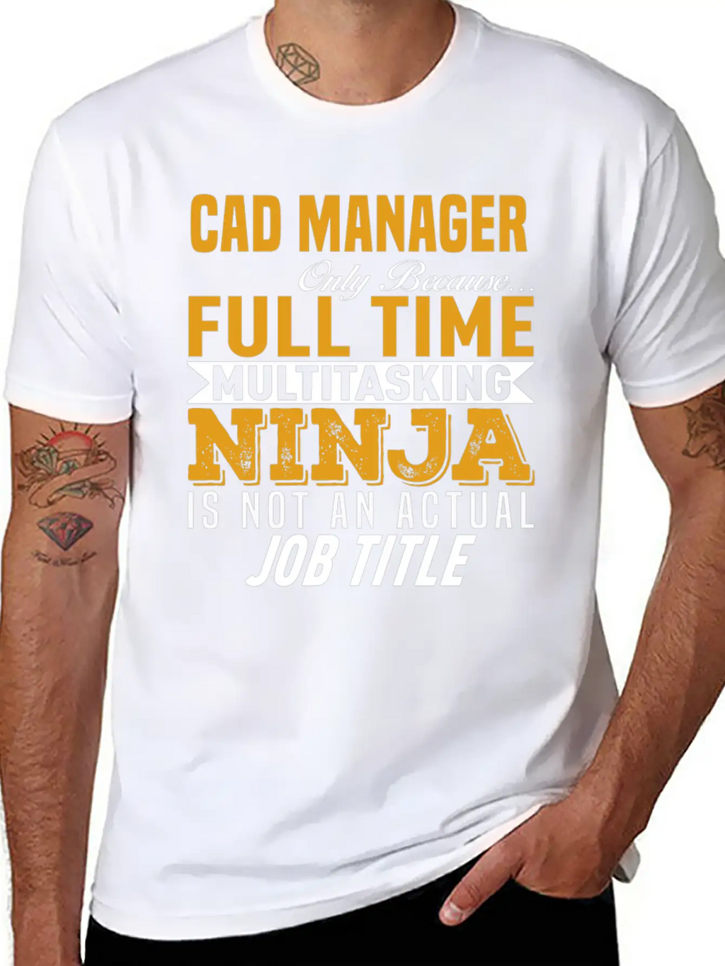 CAD Manager Stylish Everyday T-Shirt – Unisex Basic Cotton Tee