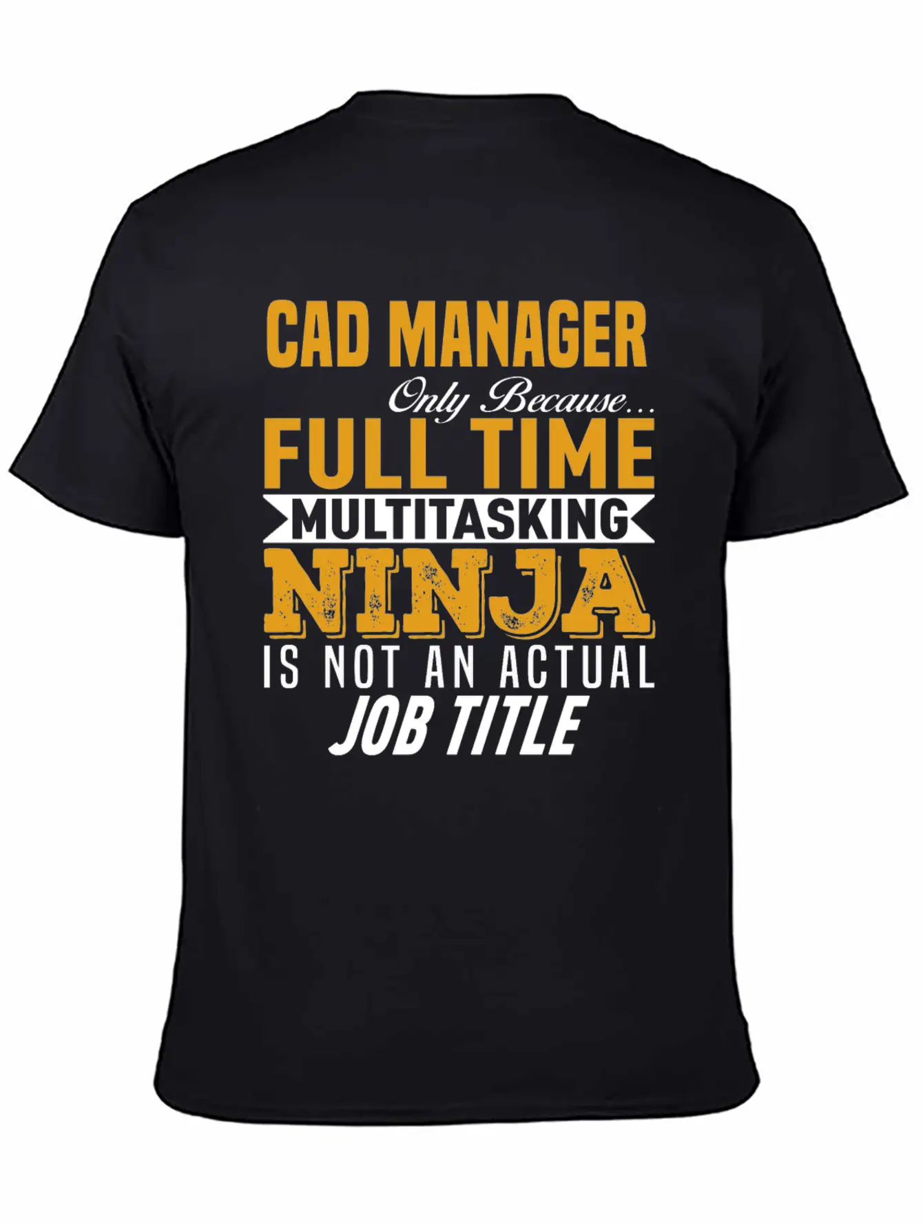 CAD Manager Stylish Everyday T-Shirt – Unisex Basic Cotton Tee