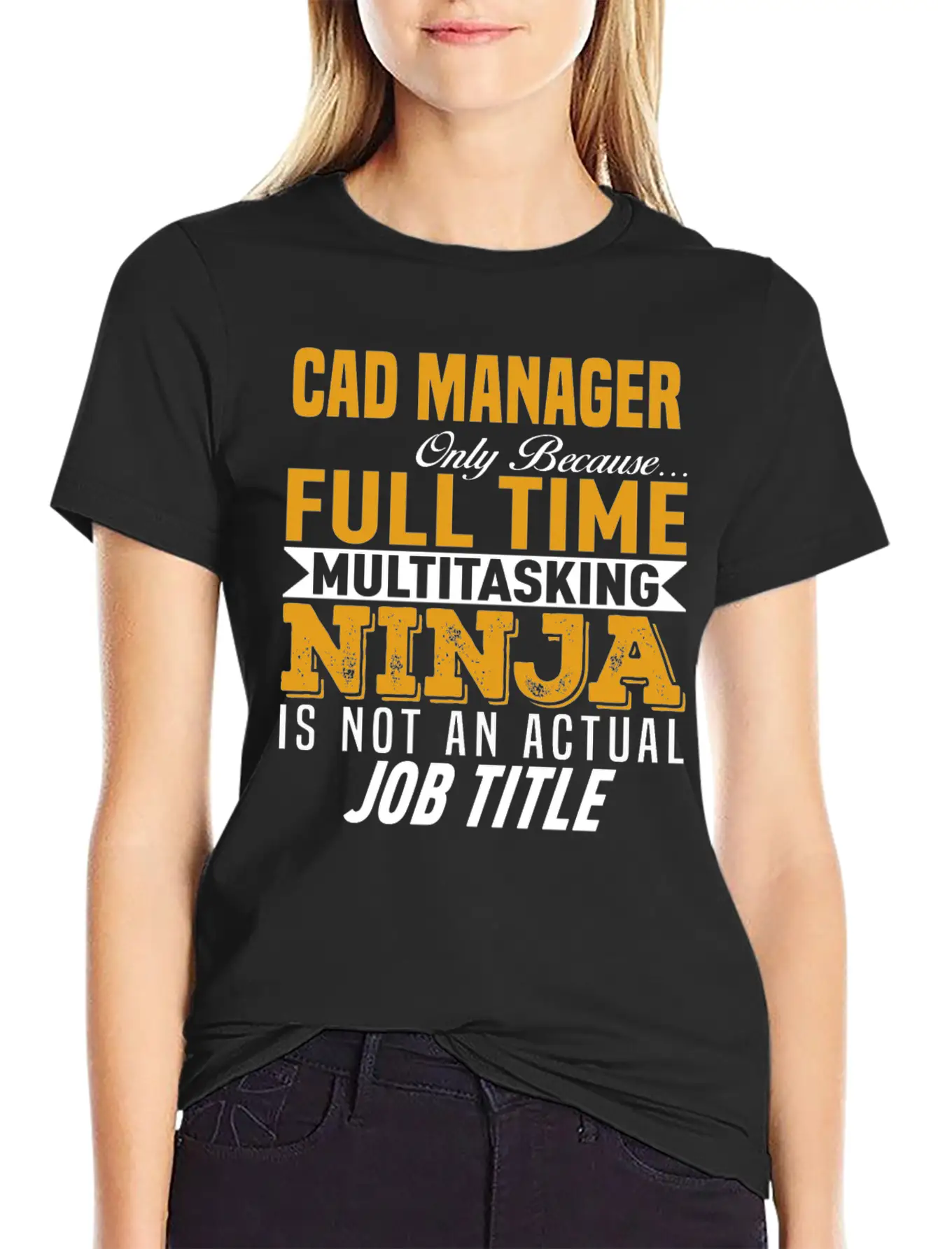 CAD Manager Stylish Everyday T-Shirt – Unisex Basic Cotton Tee