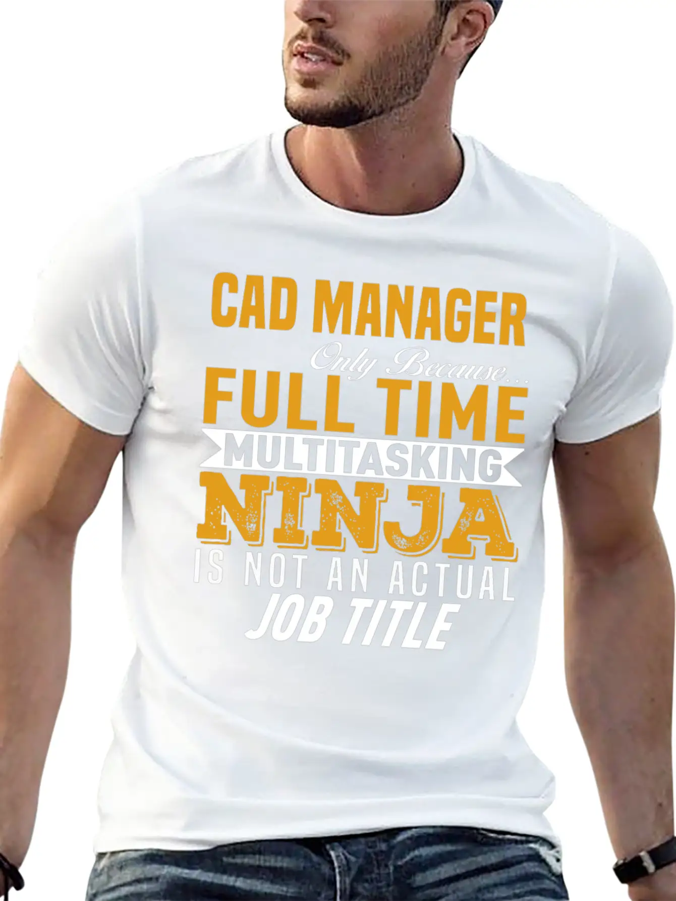 CAD Manager Stylish Everyday T-Shirt – Unisex Basic Cotton Tee