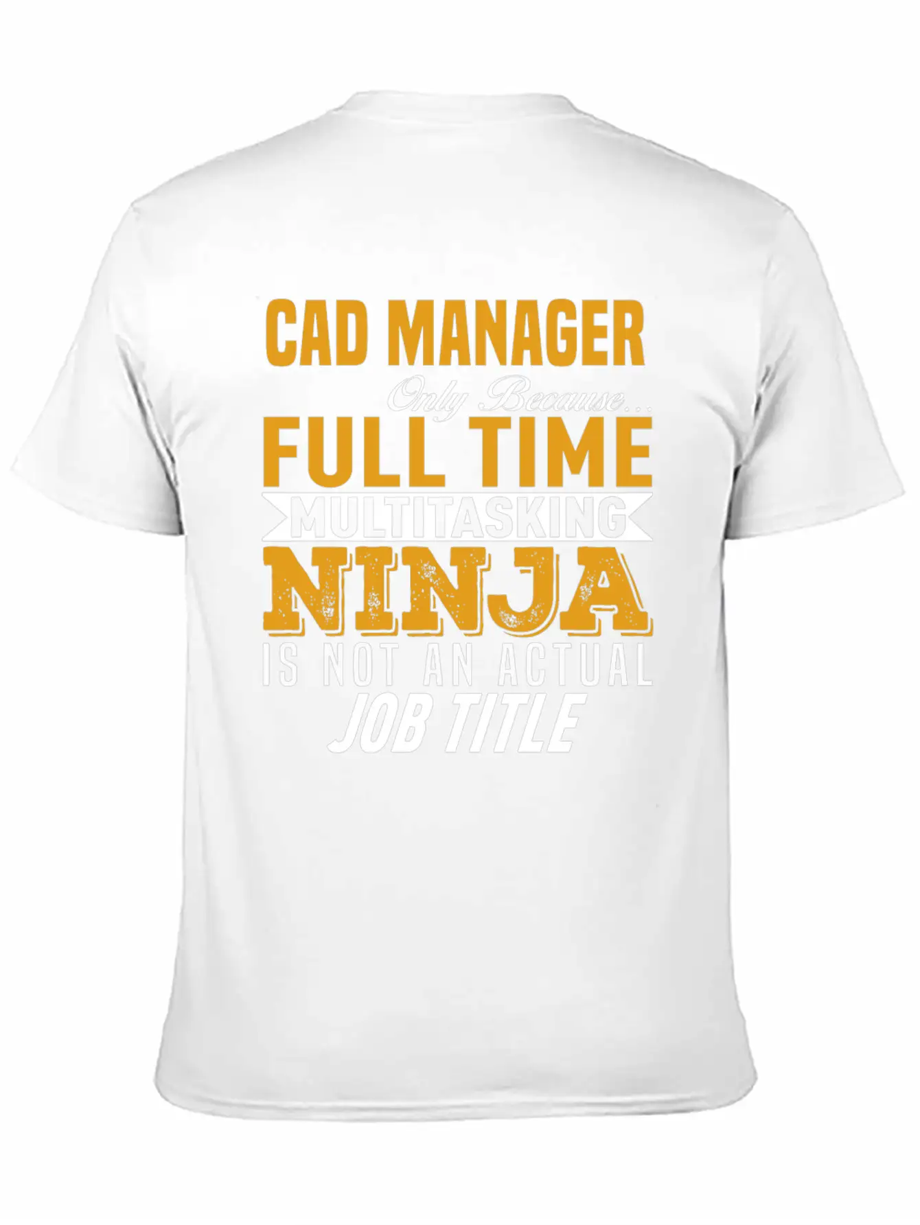CAD Manager Stylish Everyday T-Shirt – Unisex Basic Cotton Tee