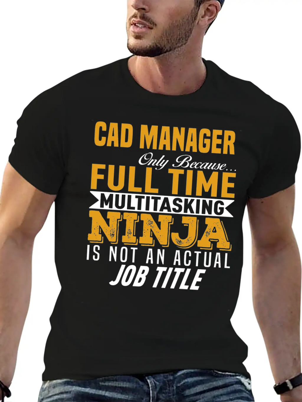 CAD Manager Stylish Everyday T-Shirt – Unisex Basic Cotton Tee