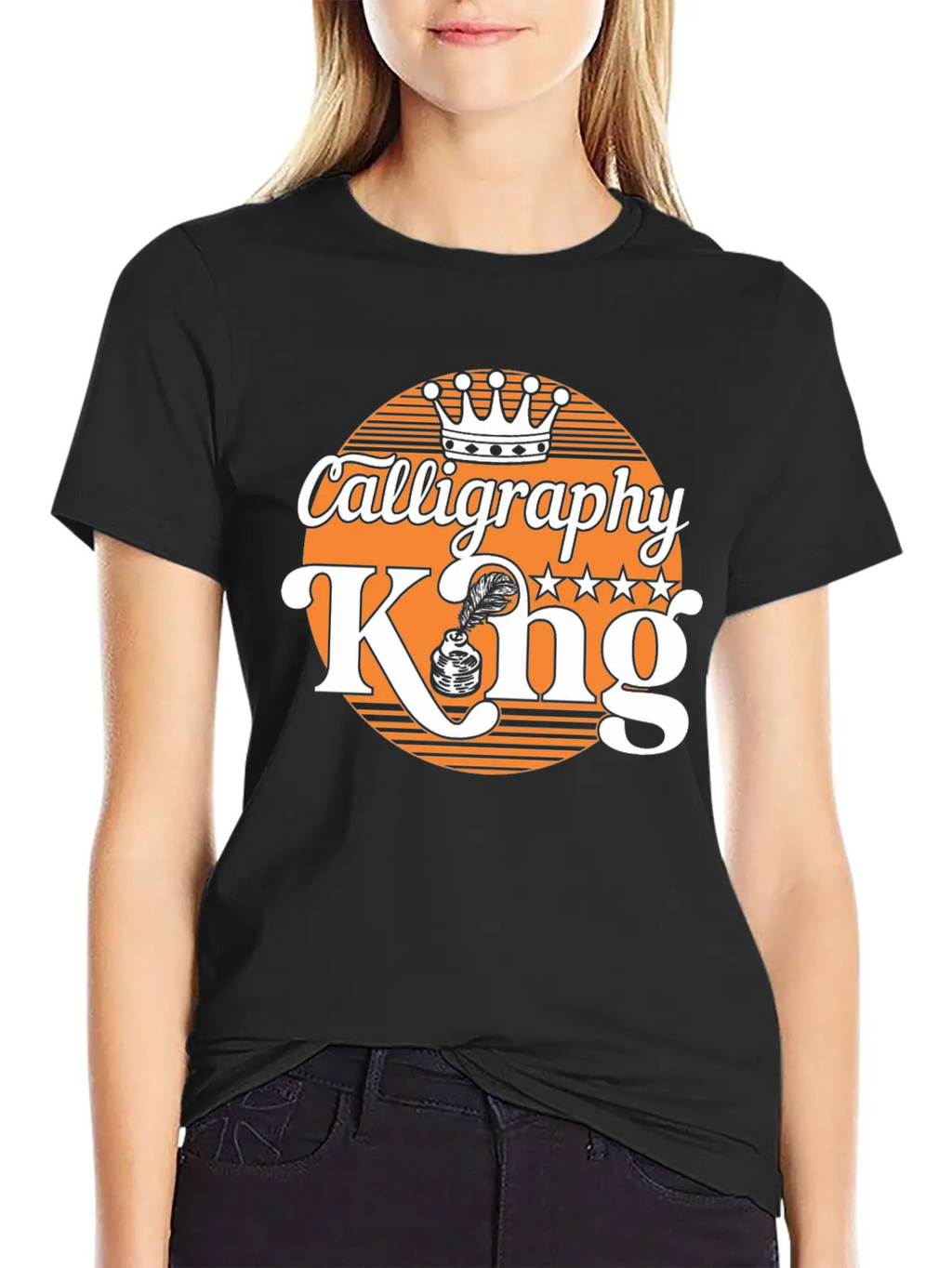 Calligraphy King Stylish Everyday T-Shirt – Unisex Basic Cotton Tee