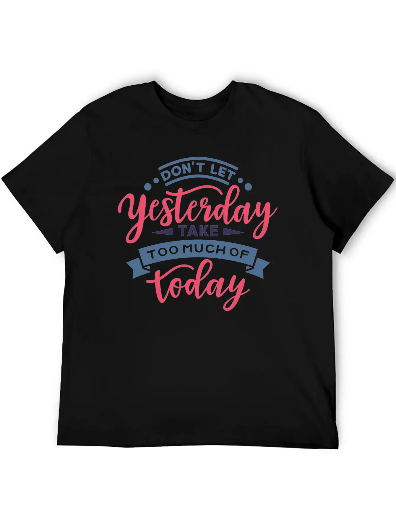 Calligraphy Motivational Unisex Casual T-Shirt – Clean Design For Daily Comfort