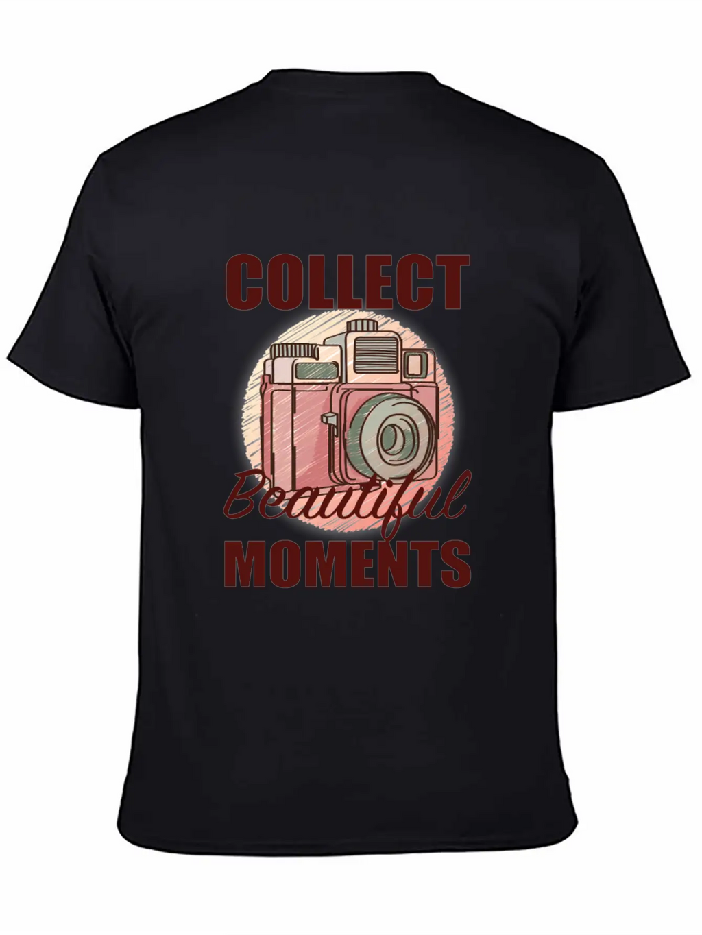 Camera Beautiful Moments Stylish Everyday T-Shirt – Unisex Basic Cotton Tee