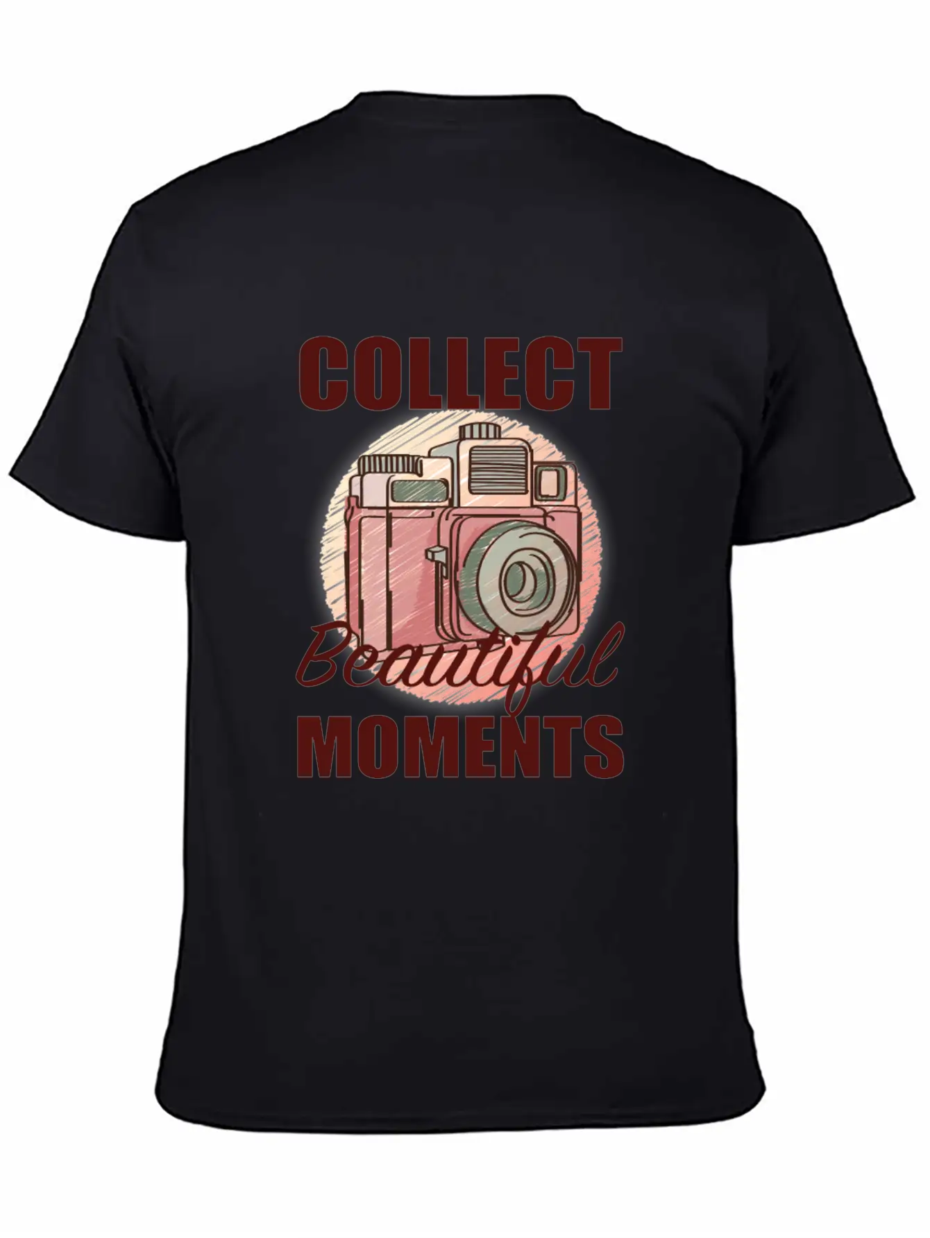 Camera Beautiful Moments Stylish Everyday T-Shirt – Unisex Basic Cotton Tee