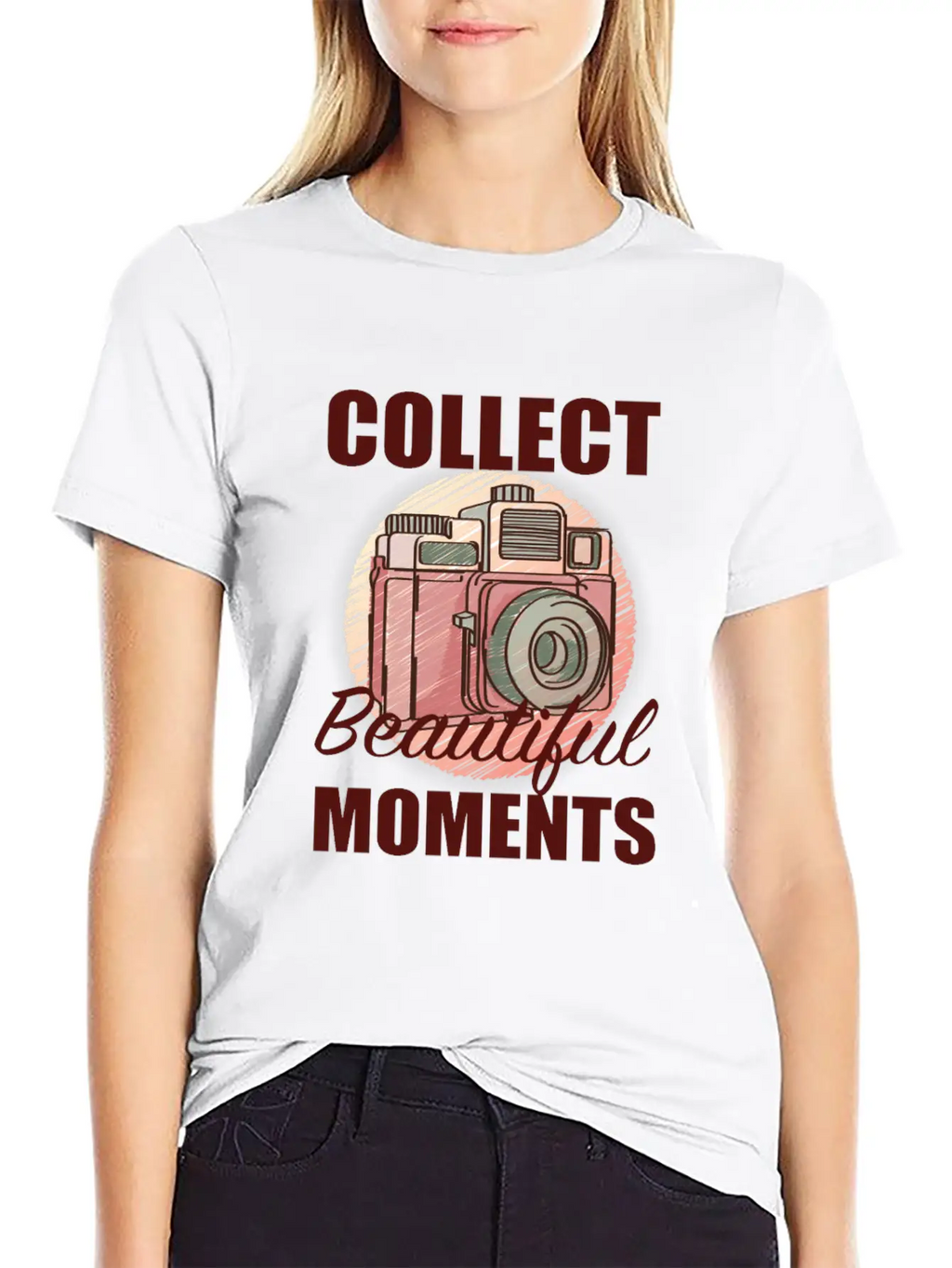 Camera Beautiful Moments Stylish Everyday T-Shirt – Unisex Basic Cotton Tee