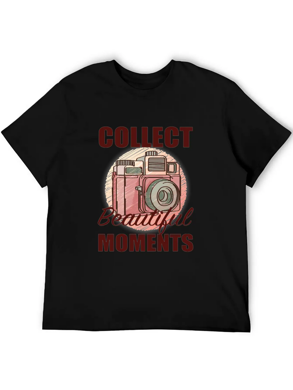 Camera Beautiful Moments Stylish Everyday T-Shirt – Unisex Basic Cotton Tee