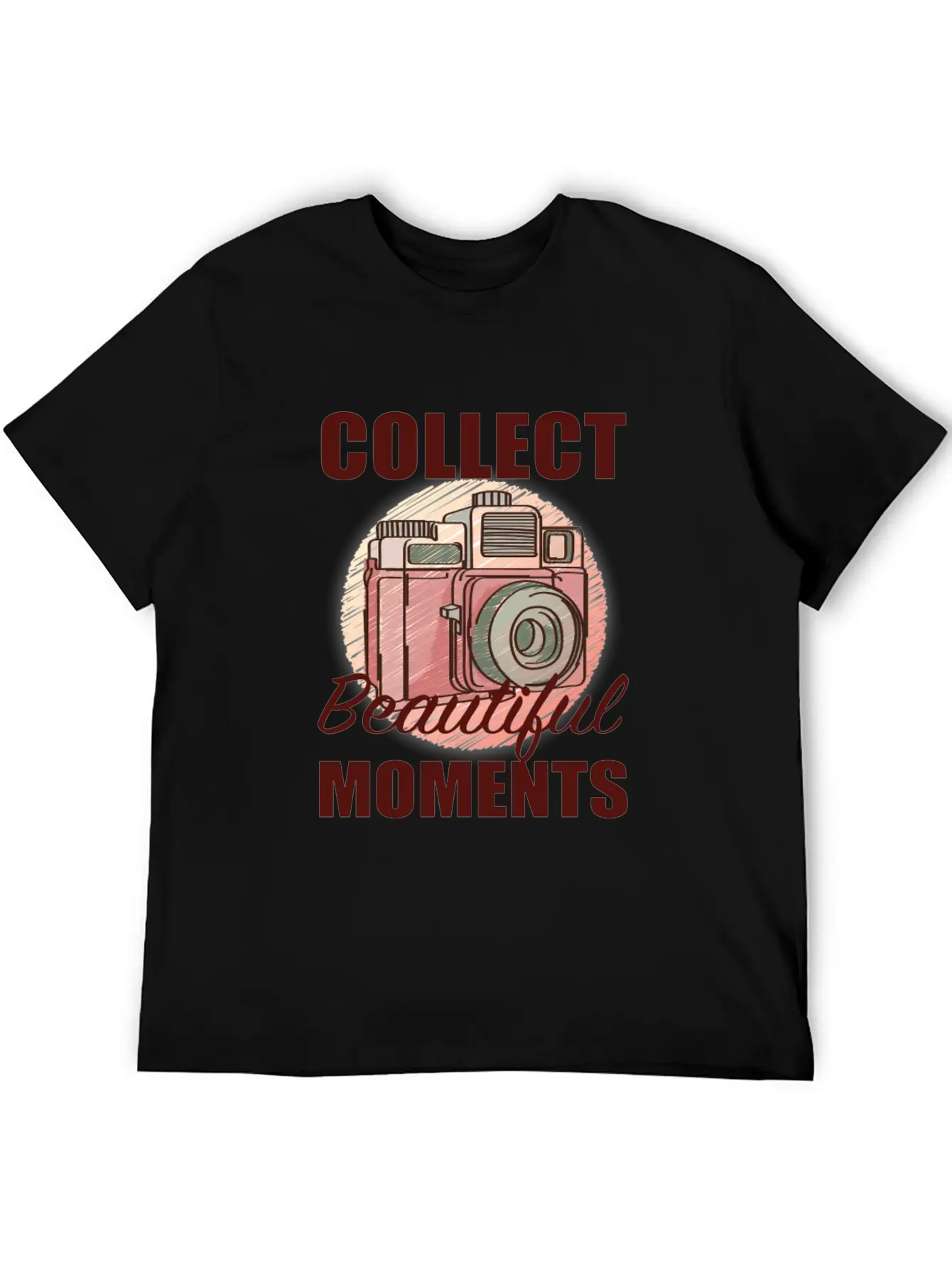 Camera Beautiful Moments Stylish Everyday T-Shirt – Unisex Basic Cotton Tee