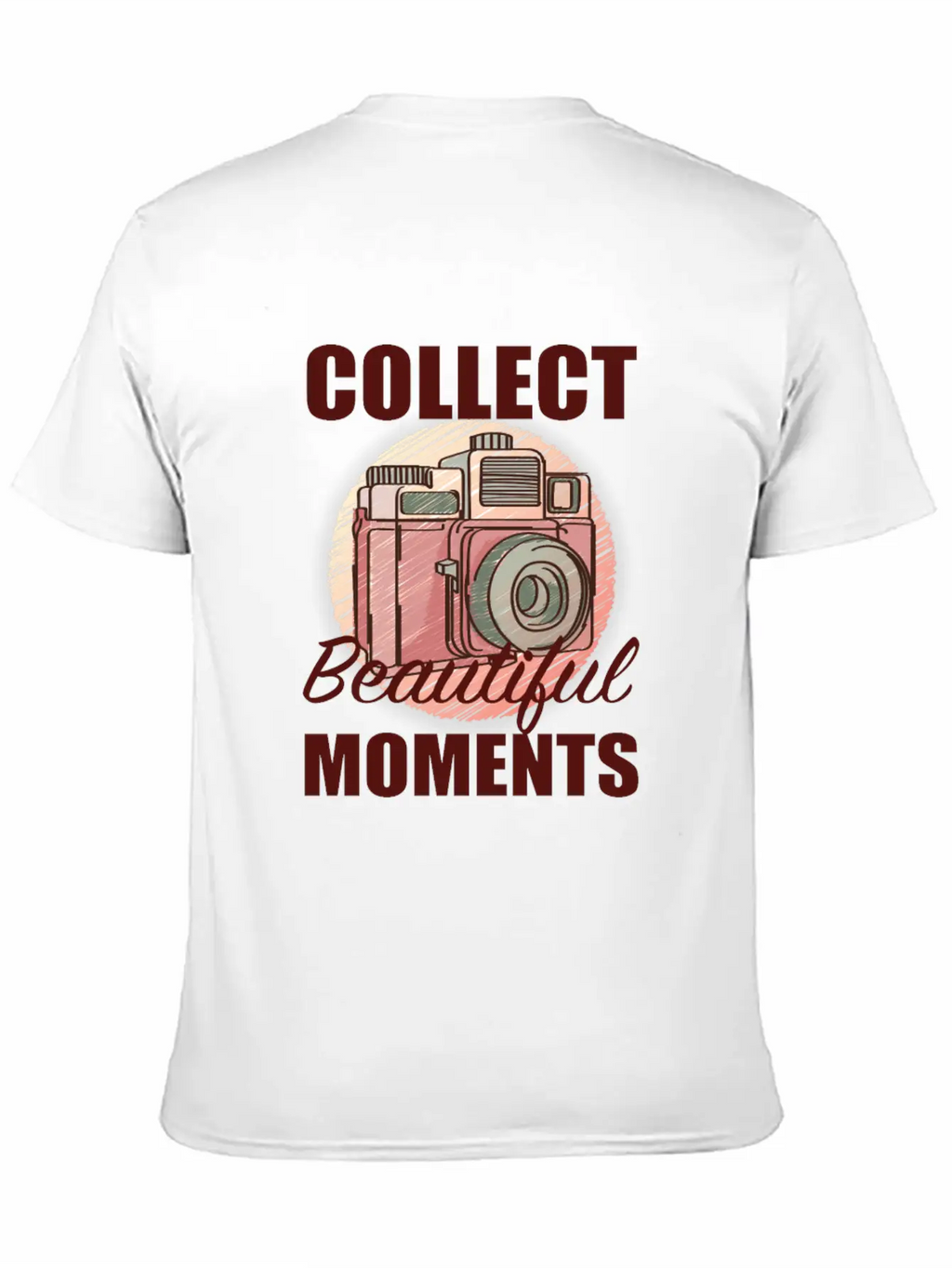 Camera Beautiful Moments Stylish Everyday T-Shirt – Unisex Basic Cotton Tee