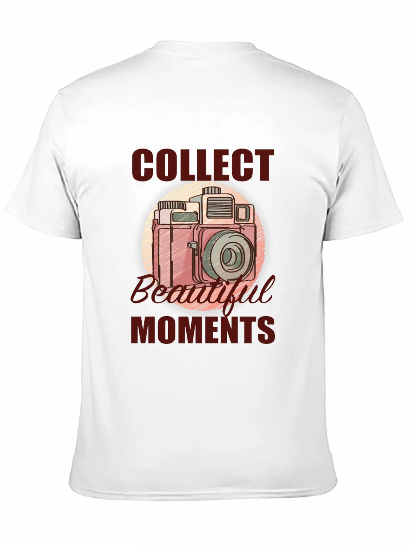 Camera Beautiful Moments Stylish Everyday T-Shirt – Unisex Basic Cotton Tee