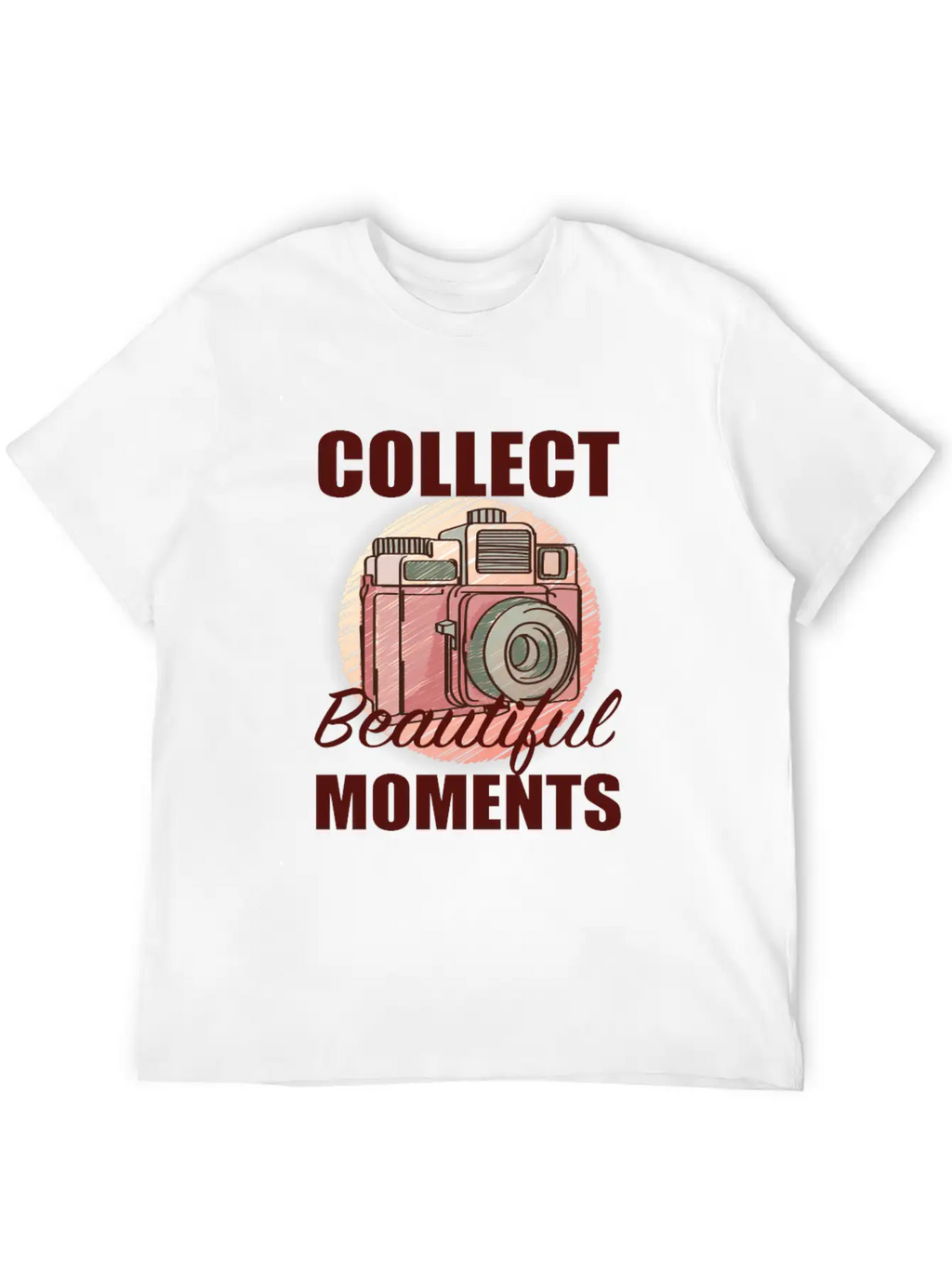 Camera Beautiful Moments Stylish Everyday T-Shirt – Unisex Basic Cotton Tee