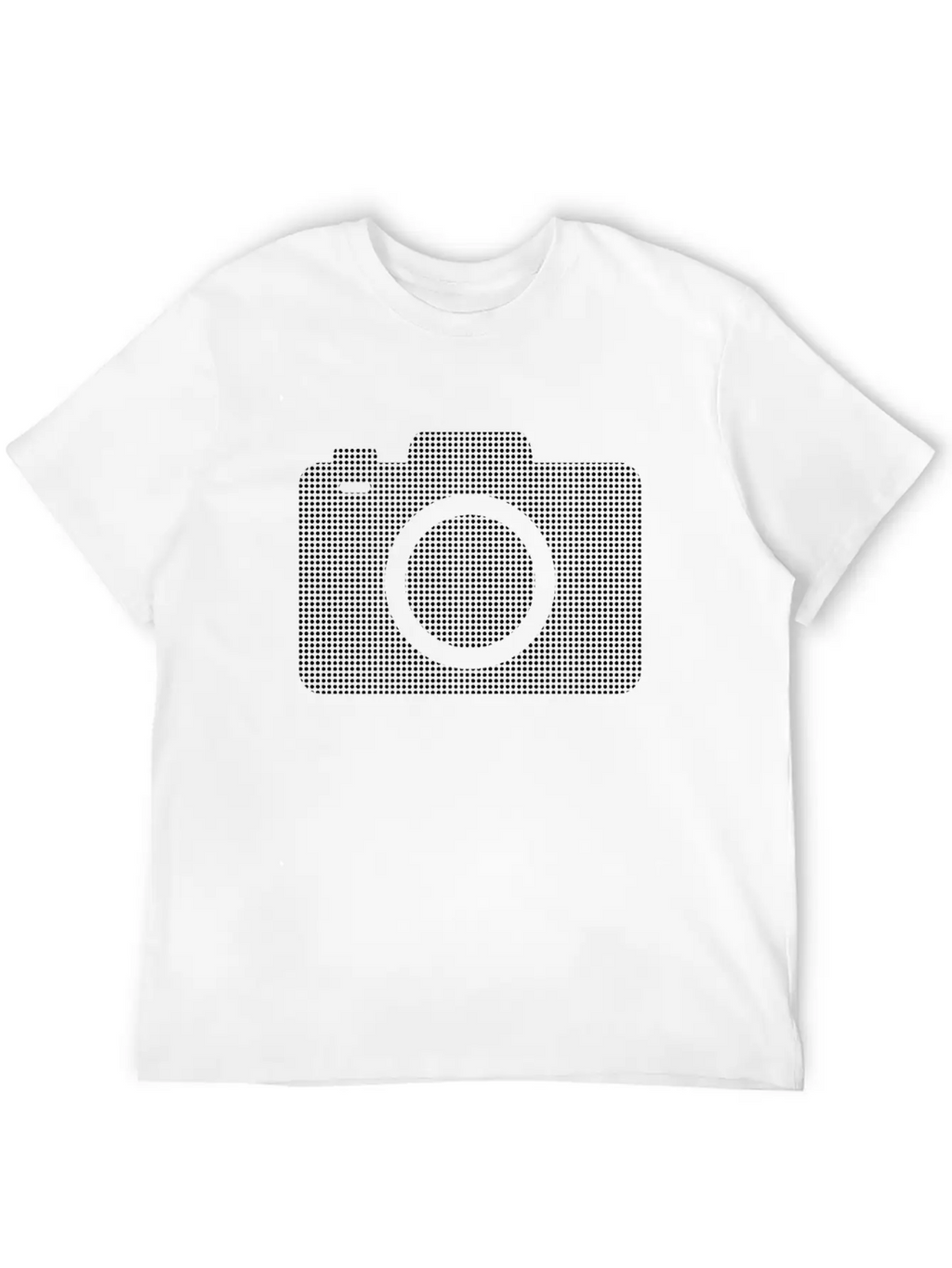 Camera Essential Cotton Tee For Daily Outfits – Unisex Style
