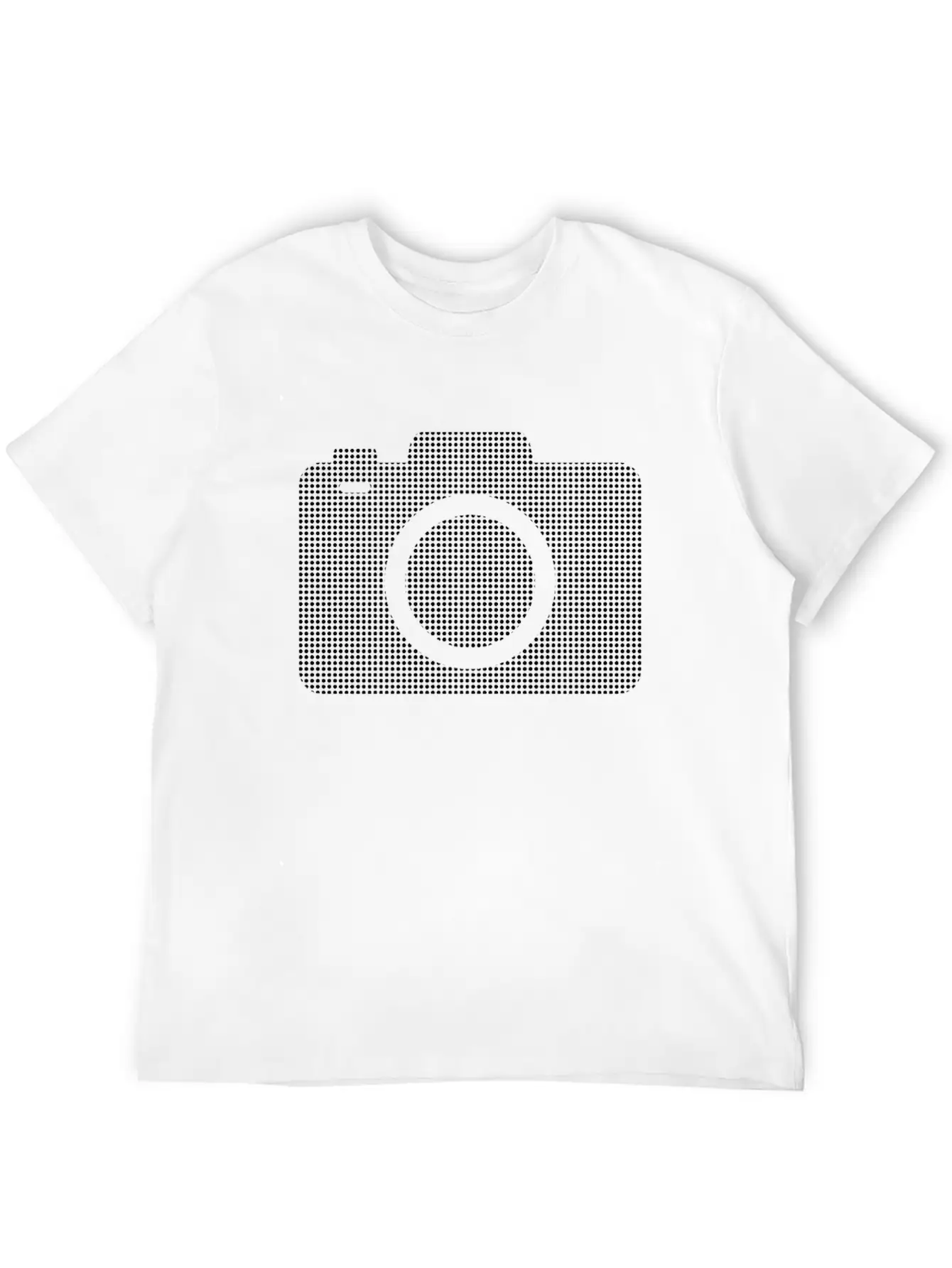 Camera Essential Cotton Tee For Daily Outfits – Unisex Style