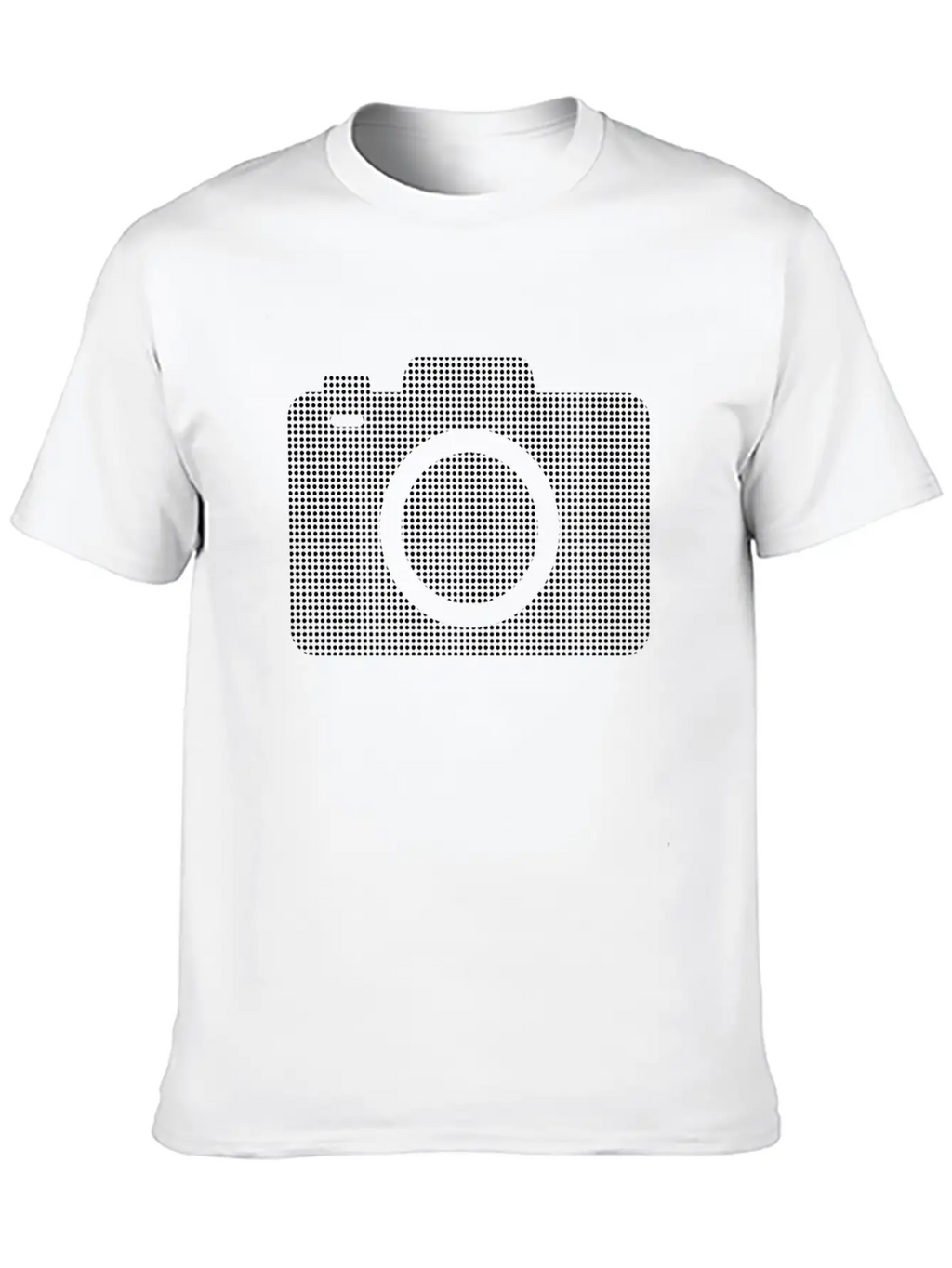 Camera Essential Cotton Tee For Daily Outfits – Unisex Style